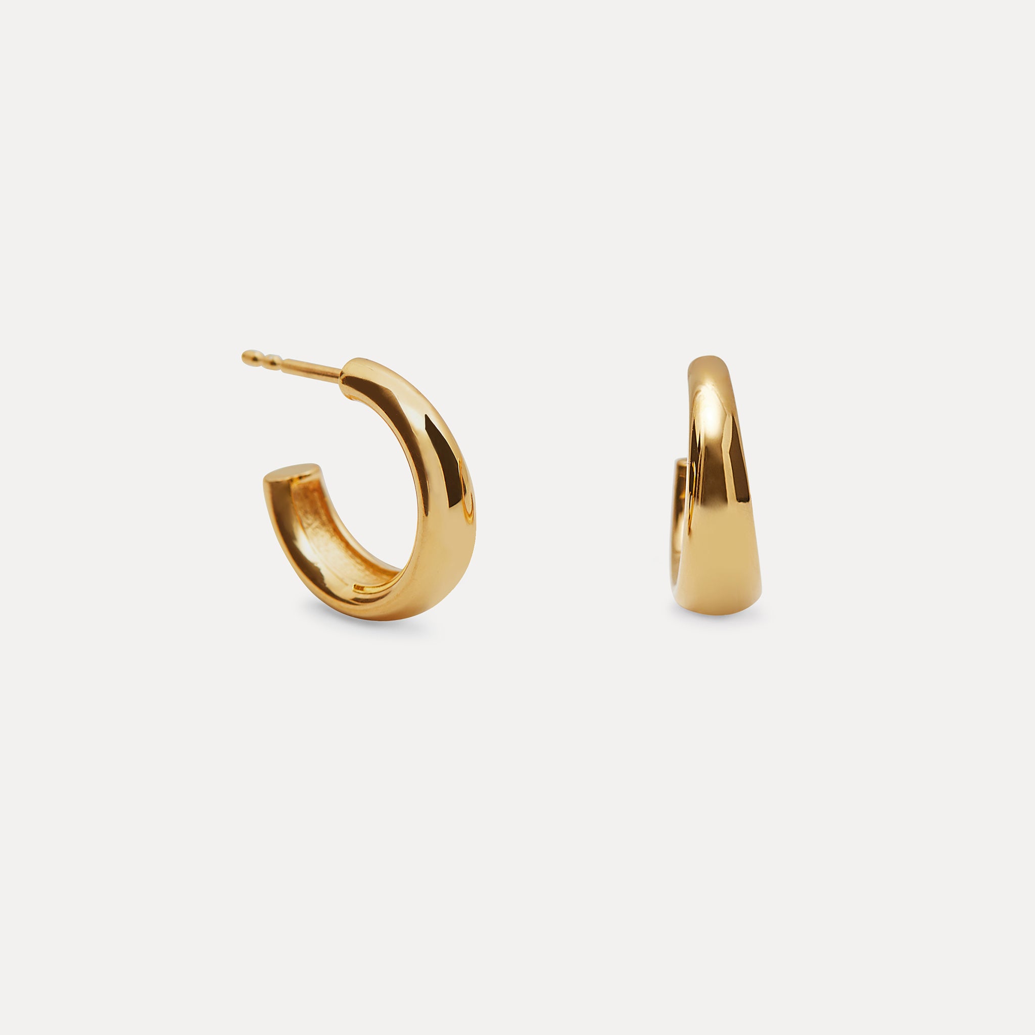 Bombé Bold Hoops