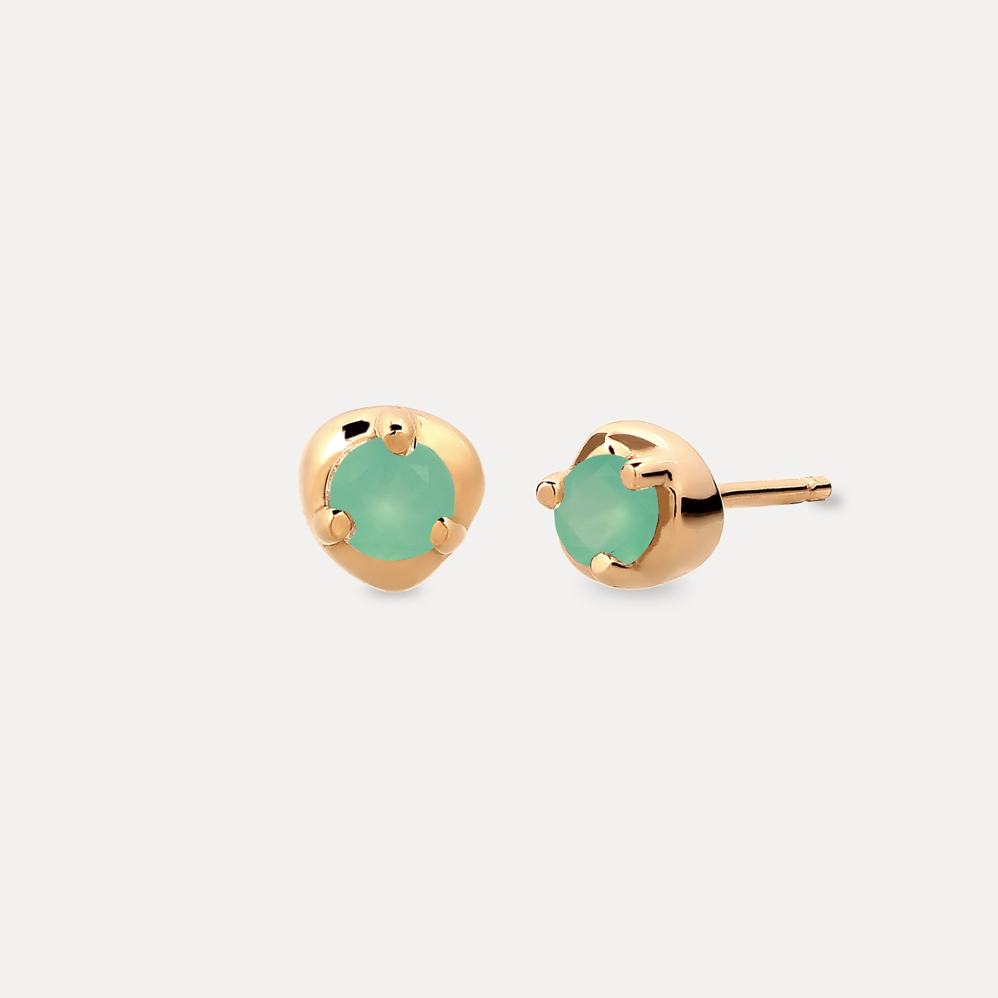 Mini Birthstone Stud Earrings