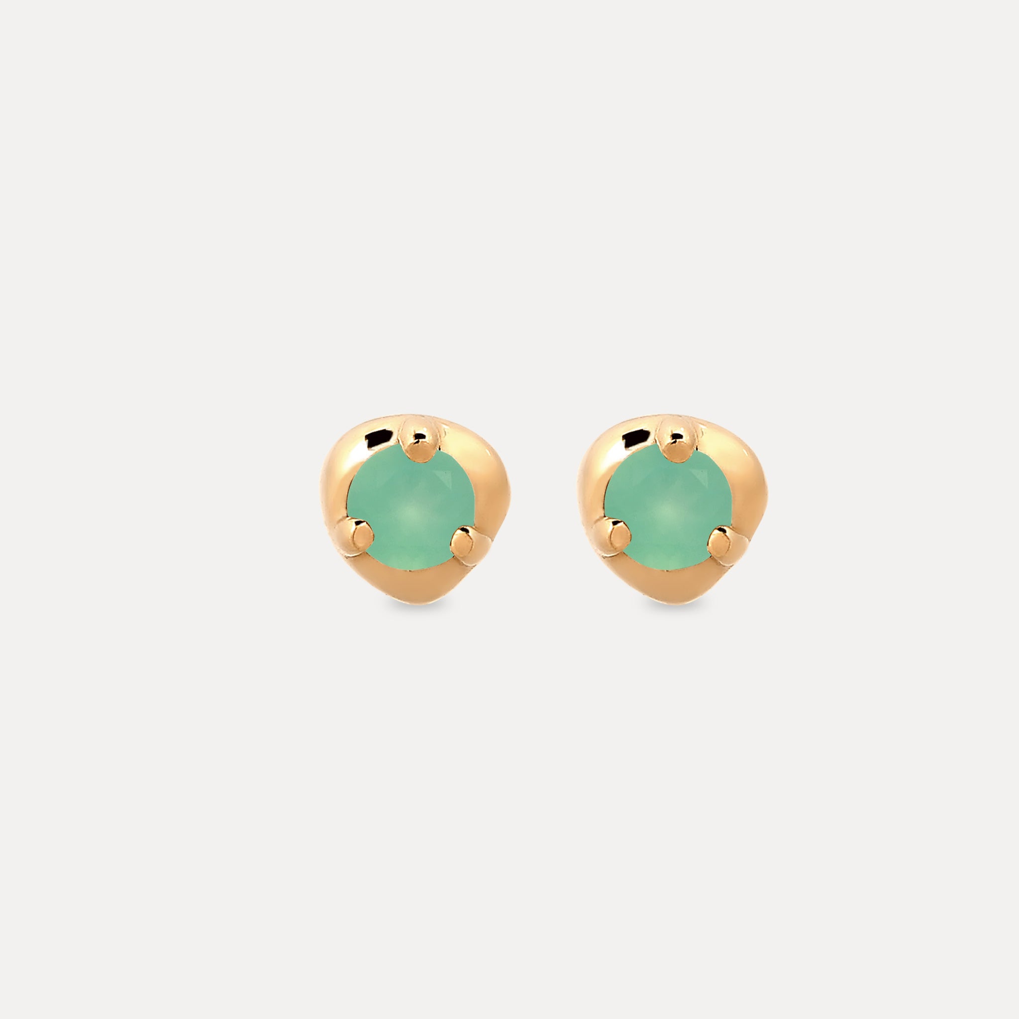 Mini Birthstone Stud Earrings
