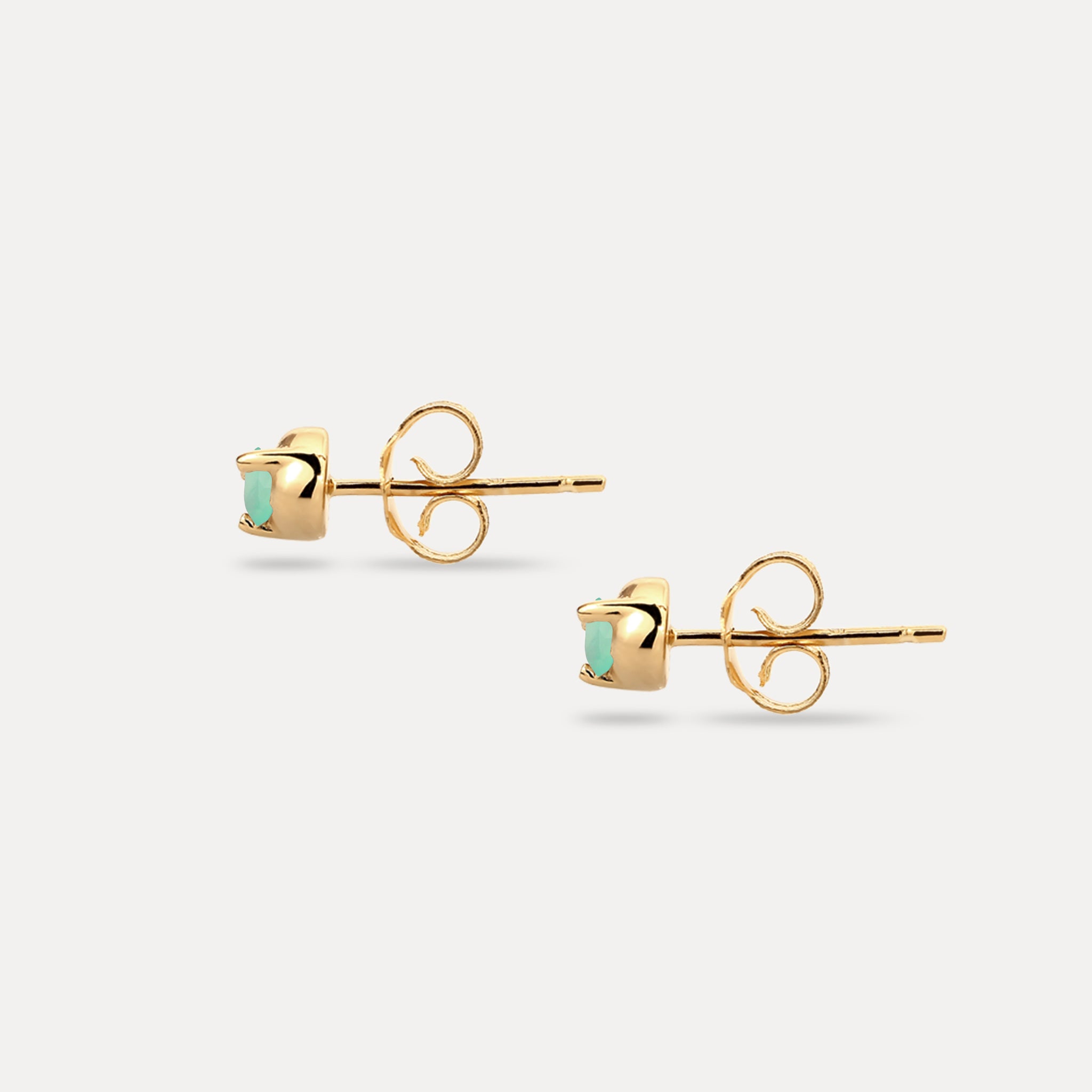 Mini Birthstone Stud Earrings