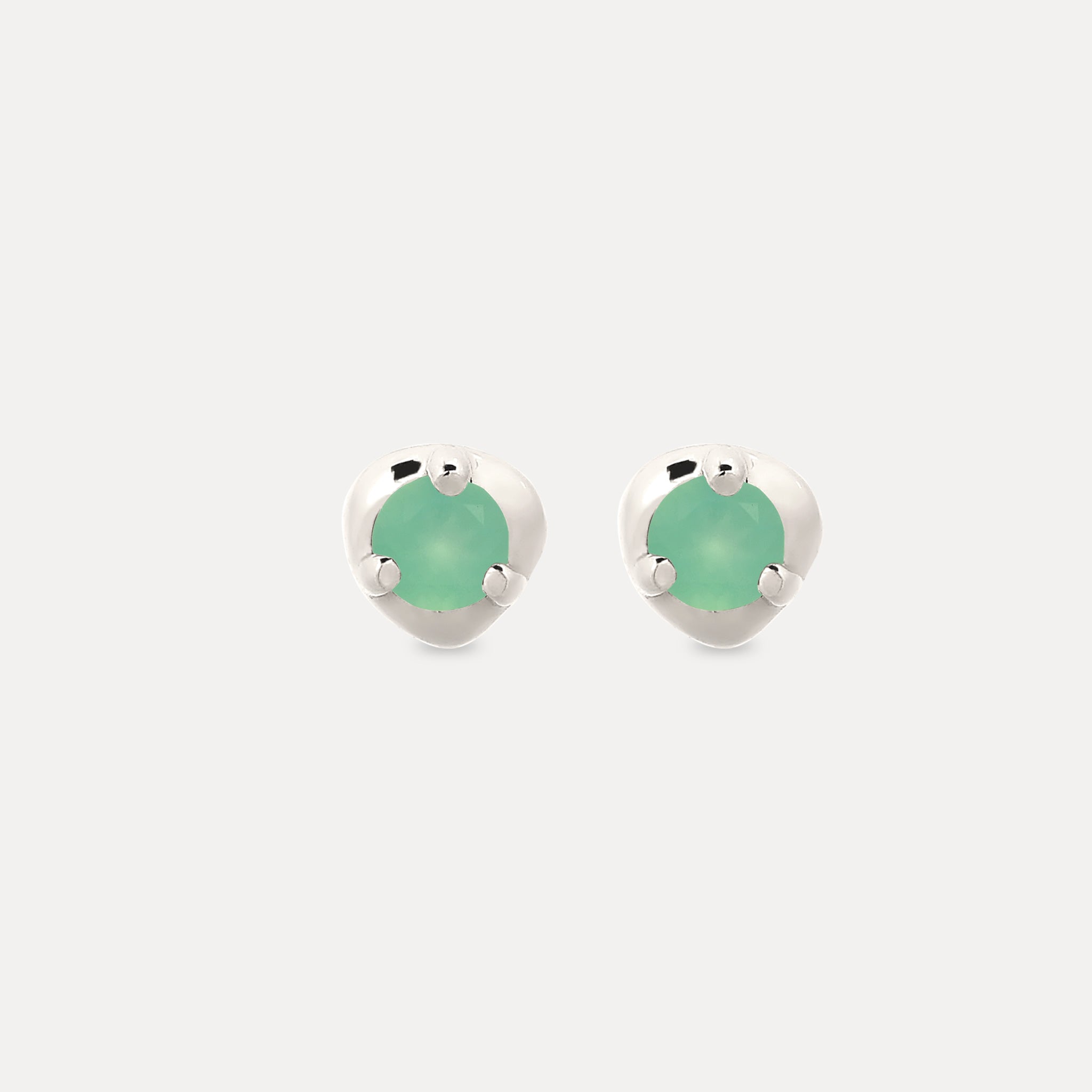 Mini Birthstone Stud Earrings