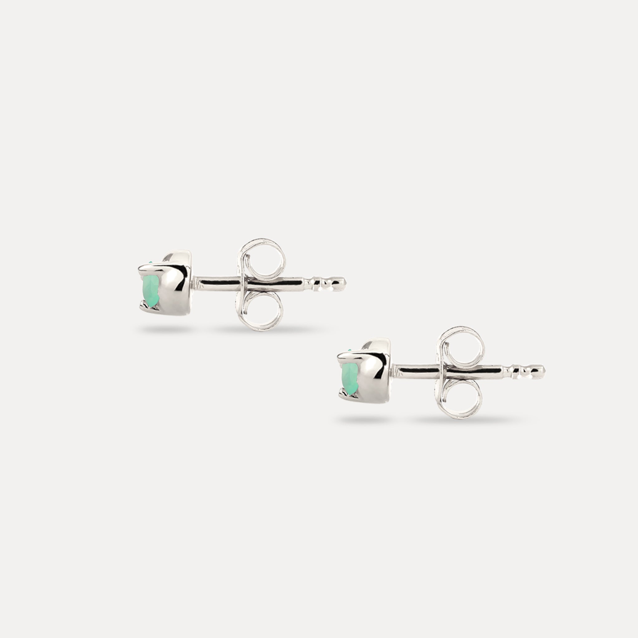 Mini Birthstone Stud Earrings