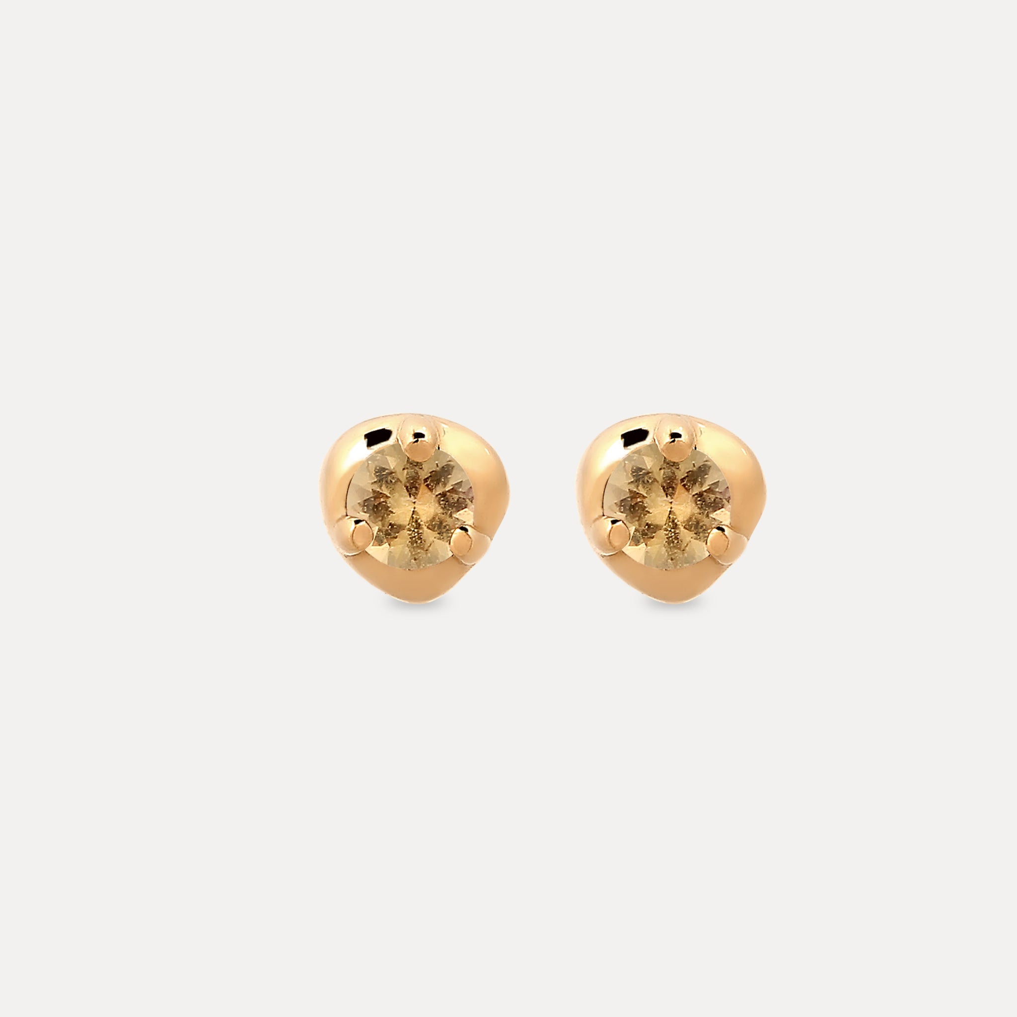 Mini Birthstone Stud Earrings