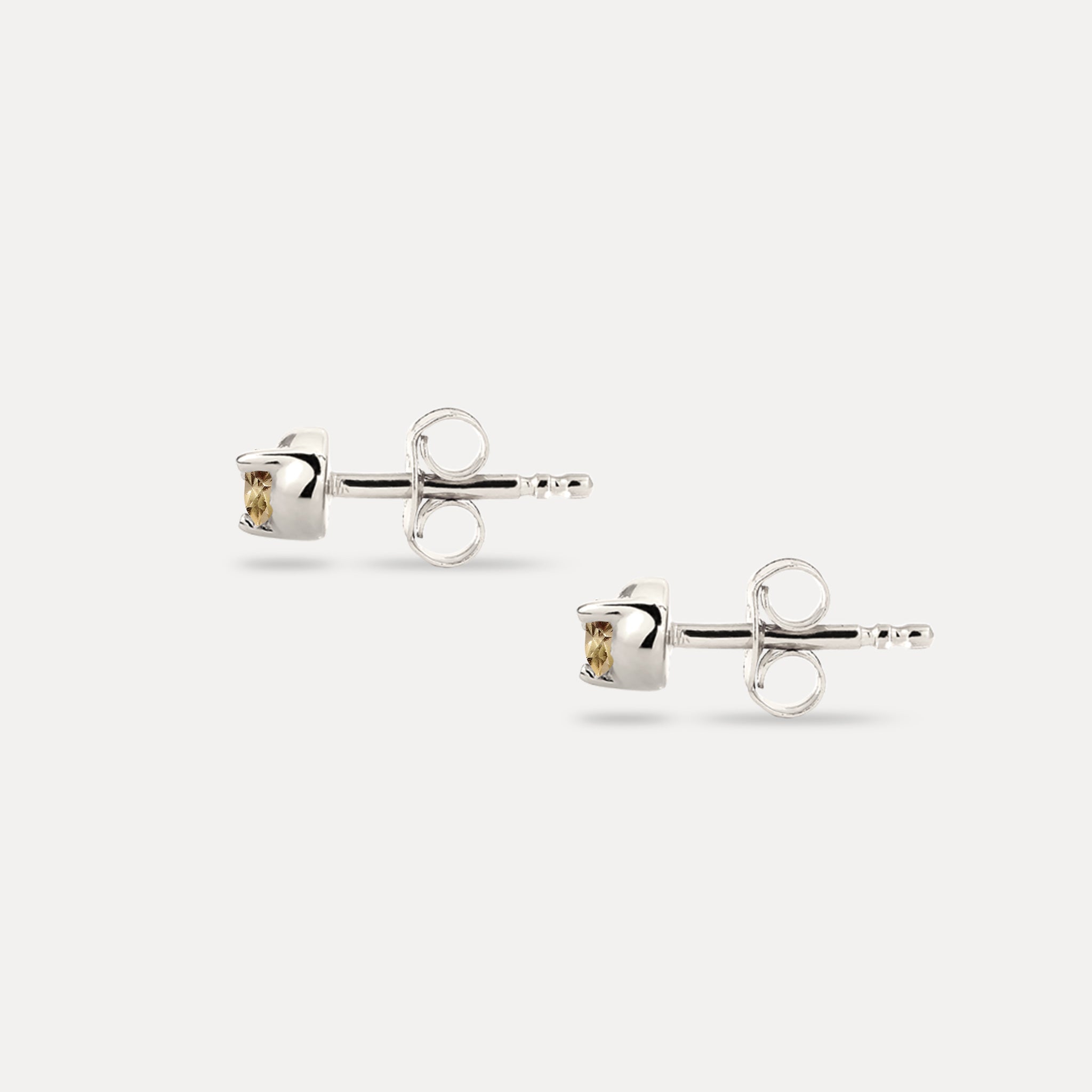Mini Birthstone Stud Earrings