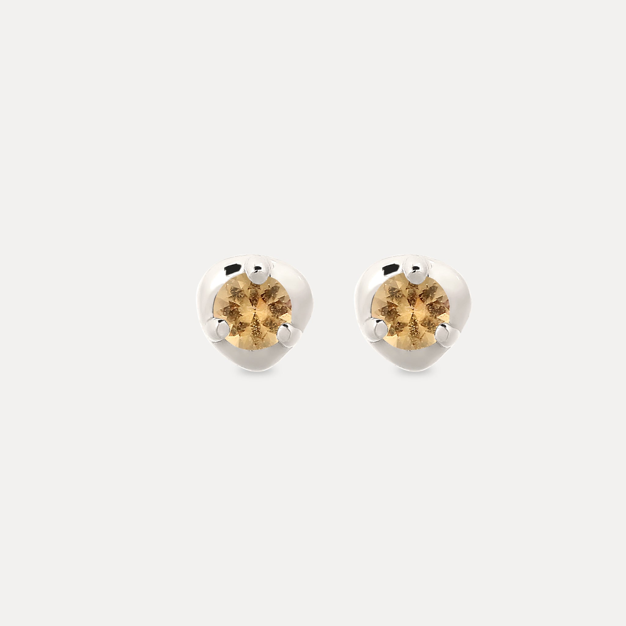 Mini Birthstone Stud Earrings