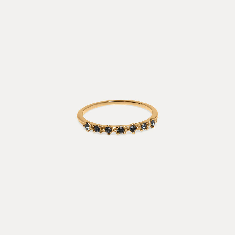 Color Delight Ring Blue Crystals