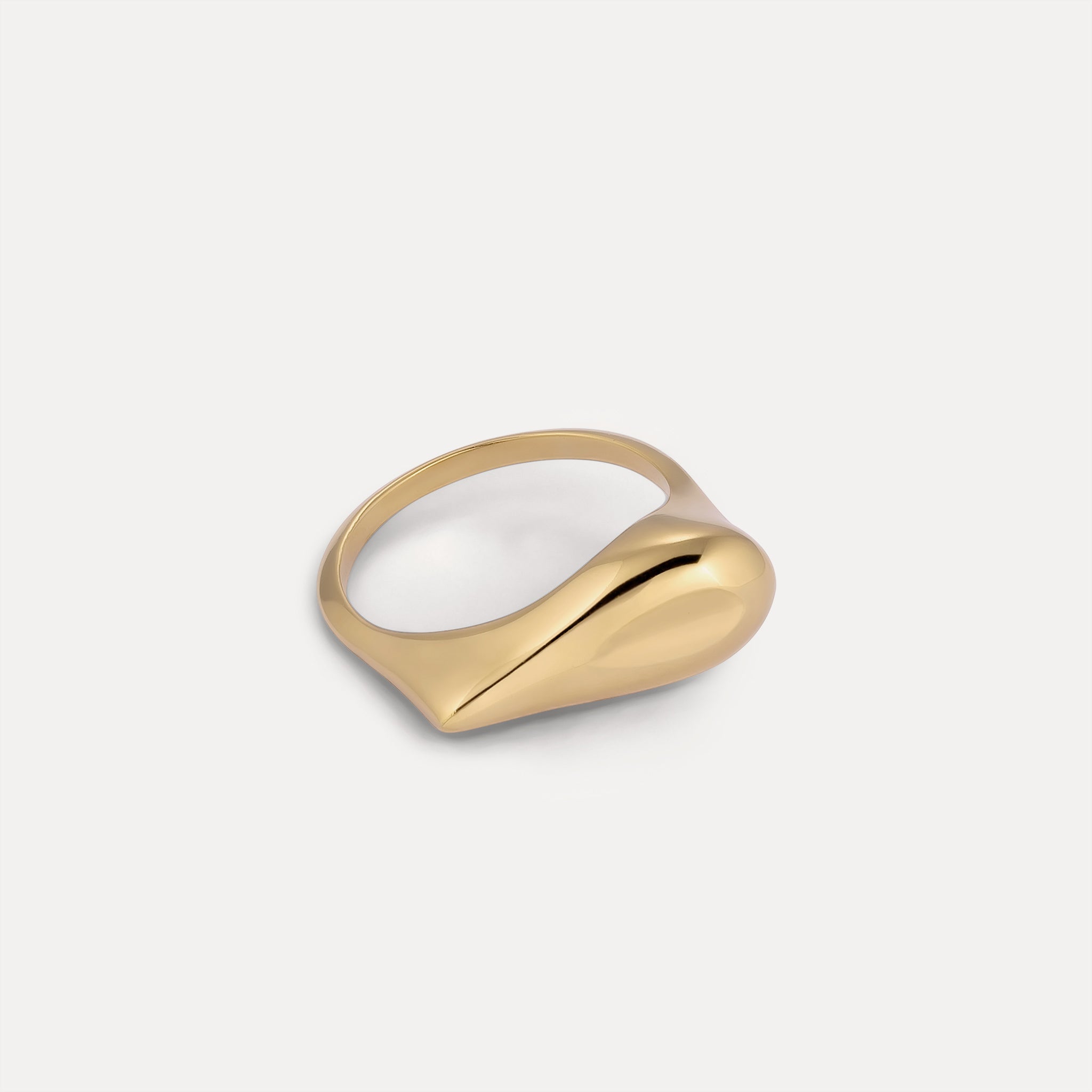 Drop Ring | 14k Gold