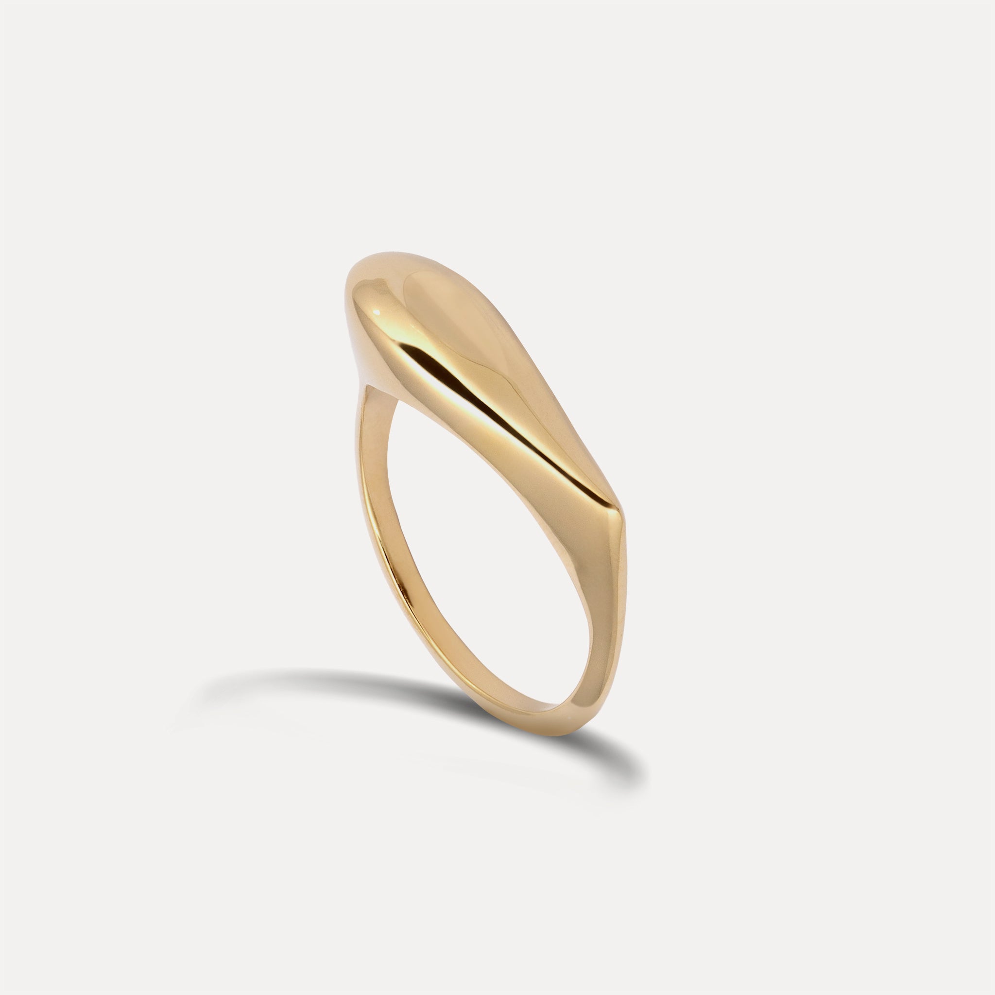 Drop Ring | 14k Gold