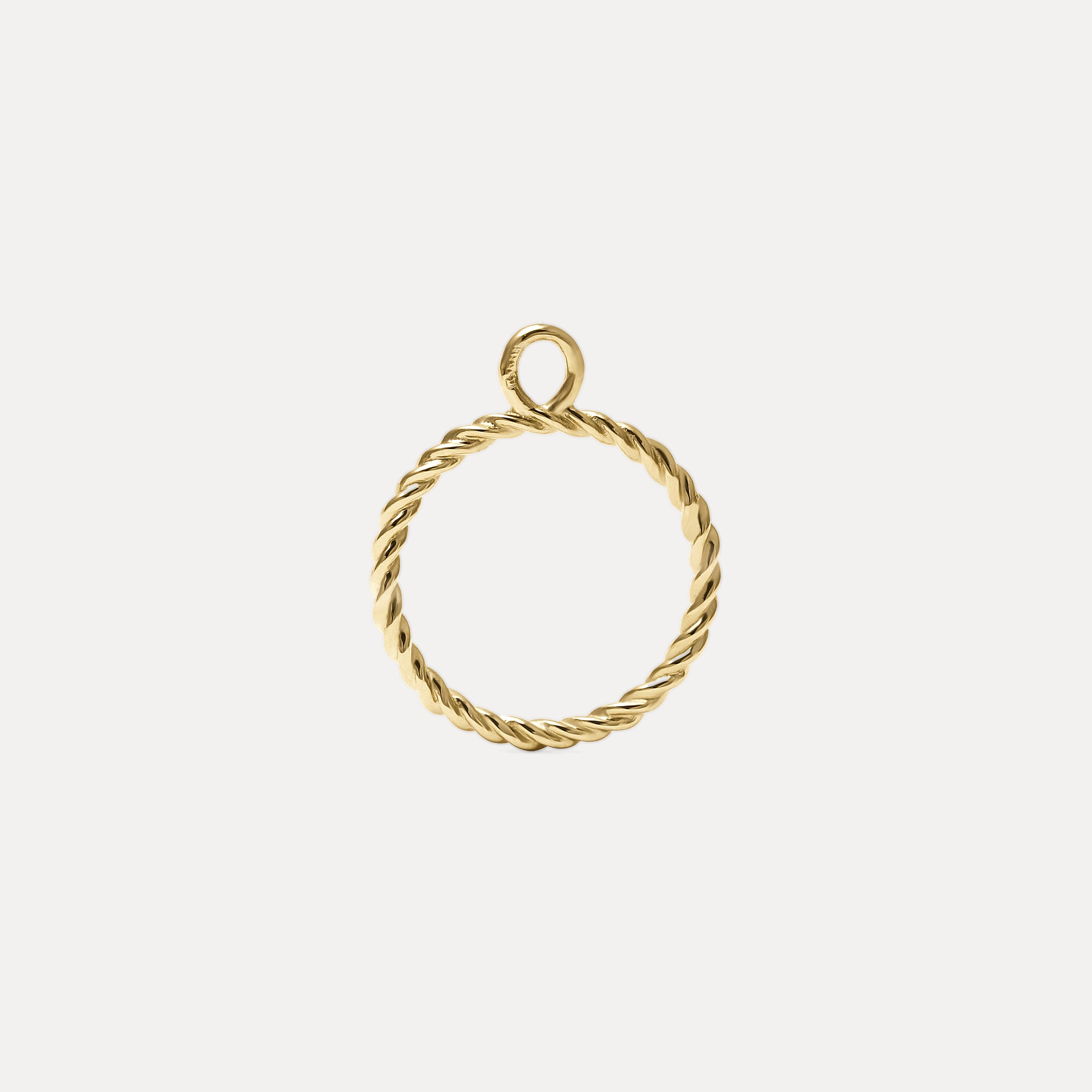 Dune Pendant 14k Solid Gold