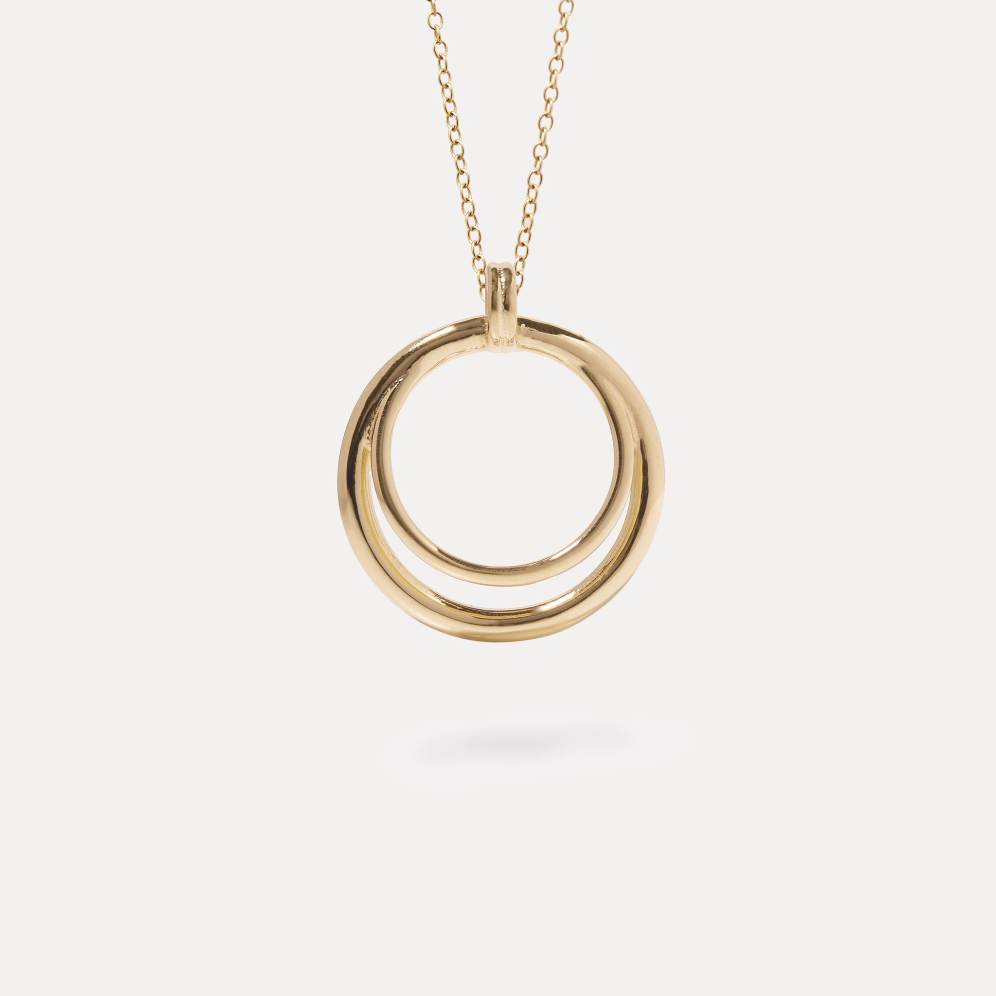 Duo Necklace | 14k Gold