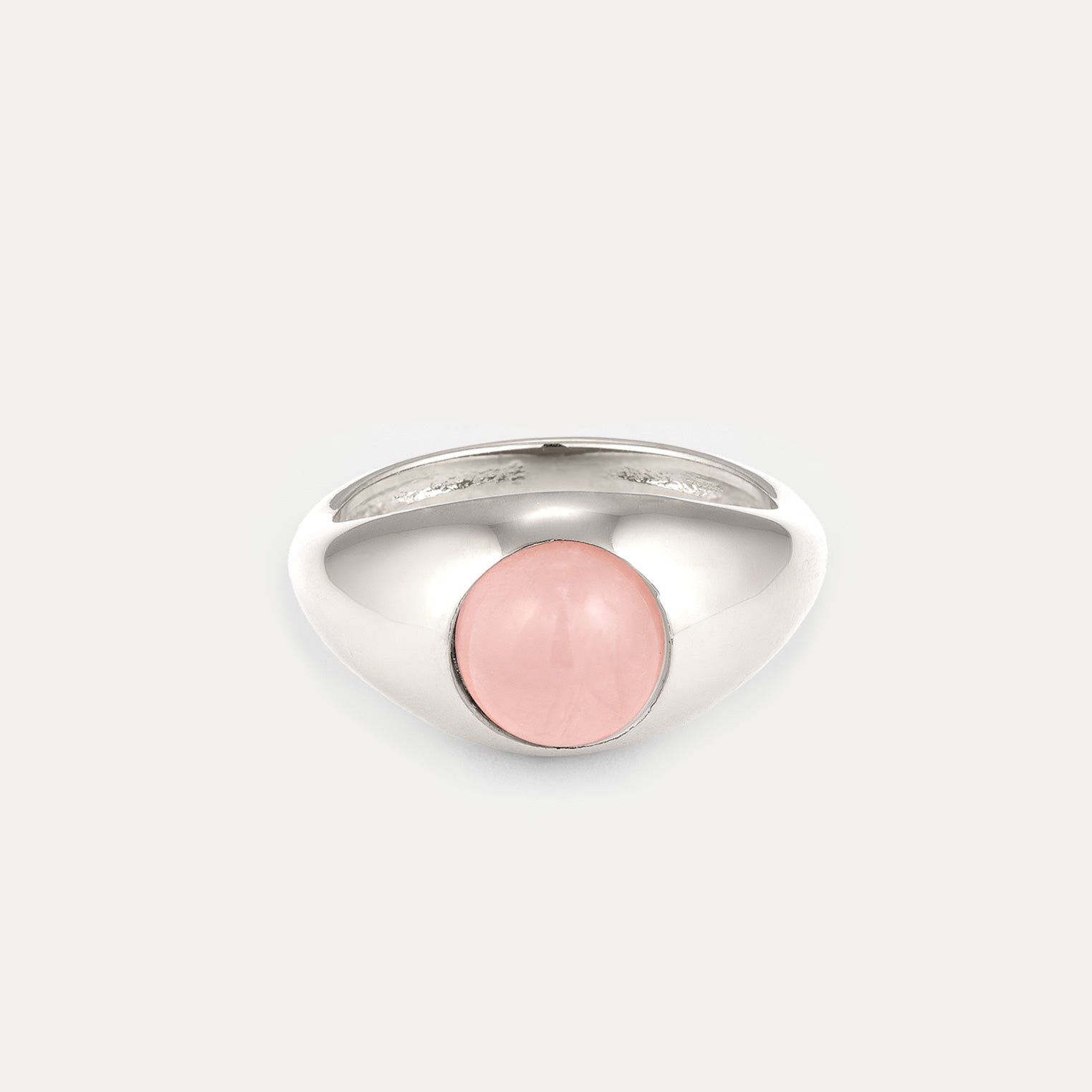 Rose Quartz Eden Pea Ring