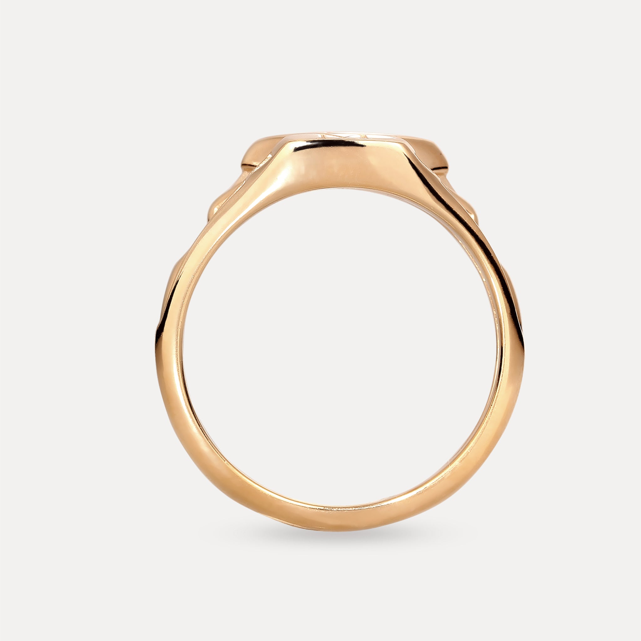 Engravable Double Ring