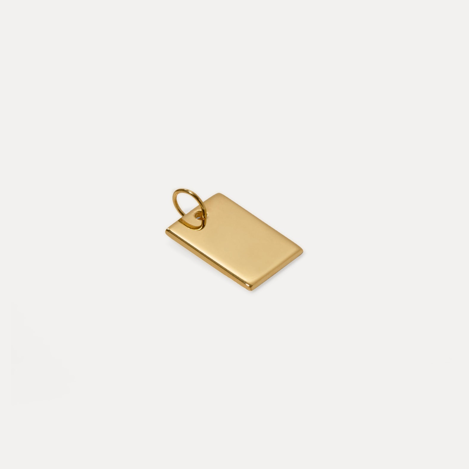Engravable Folio Tag Pendant