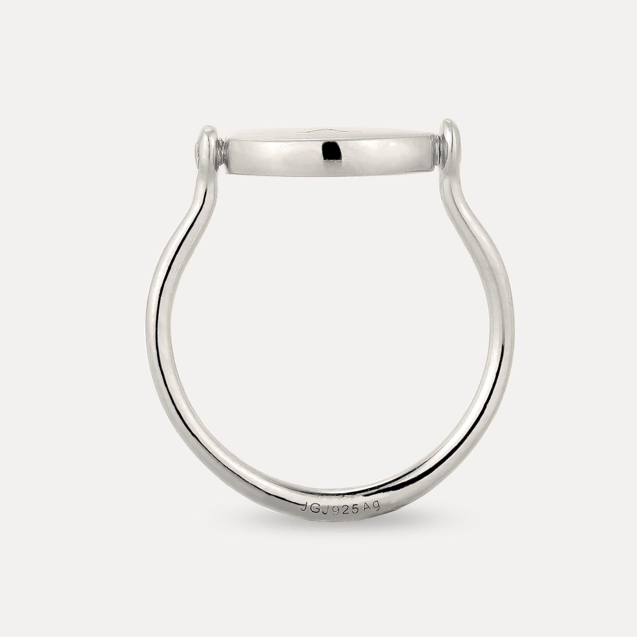 Supernova Engravable Flip Enamel Ring