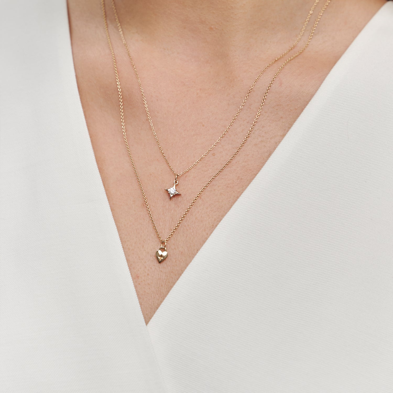 Stella Star Necklace Diamond 