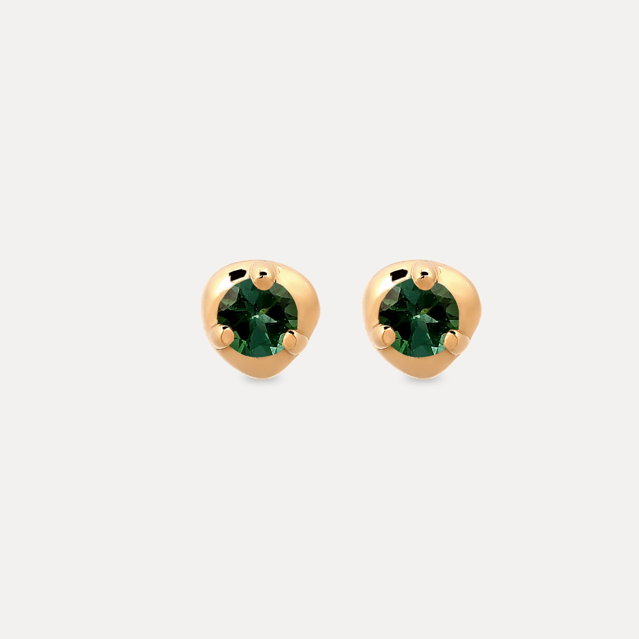 Mini Birthstone Stud Earrings
