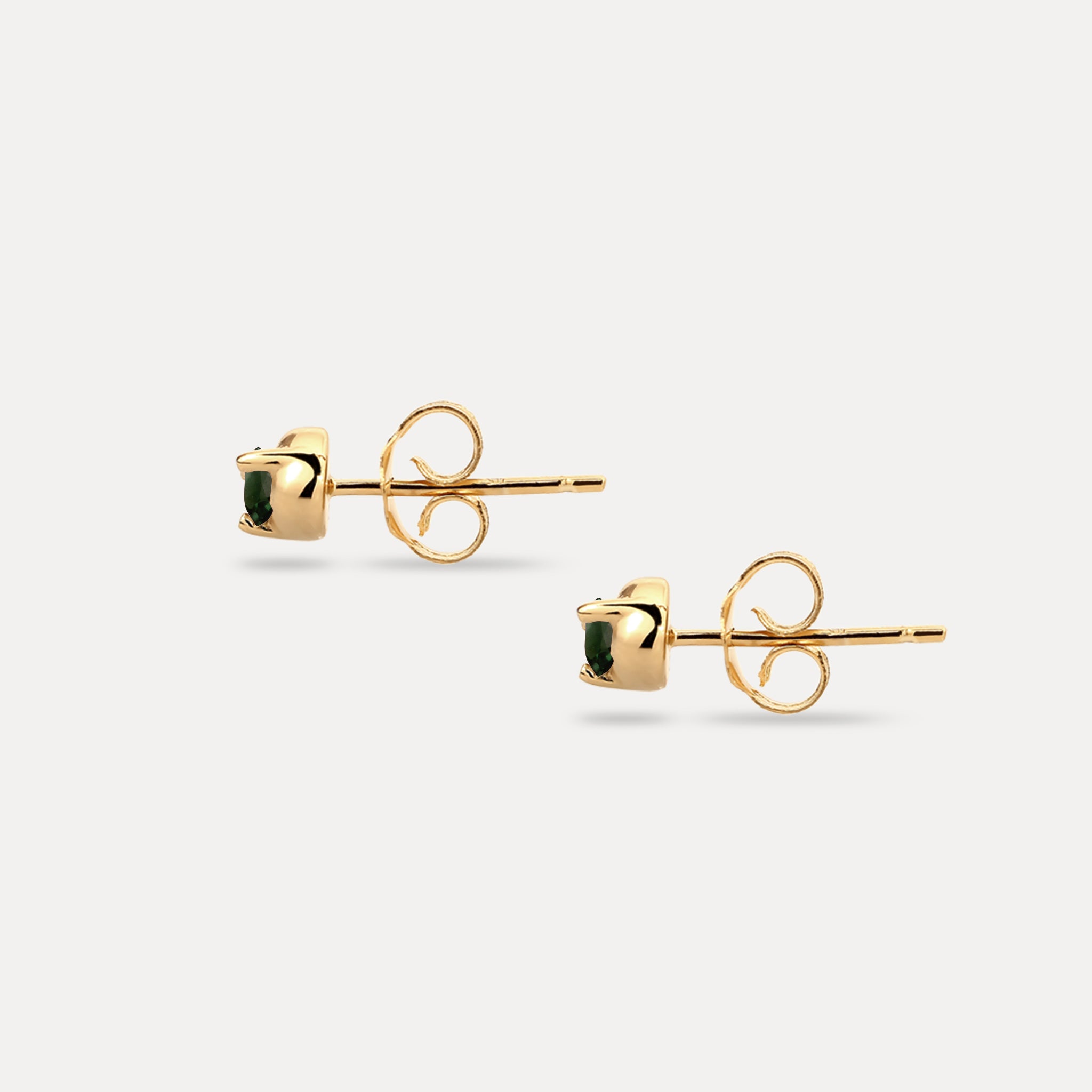 Mini Birthstone Stud Earrings