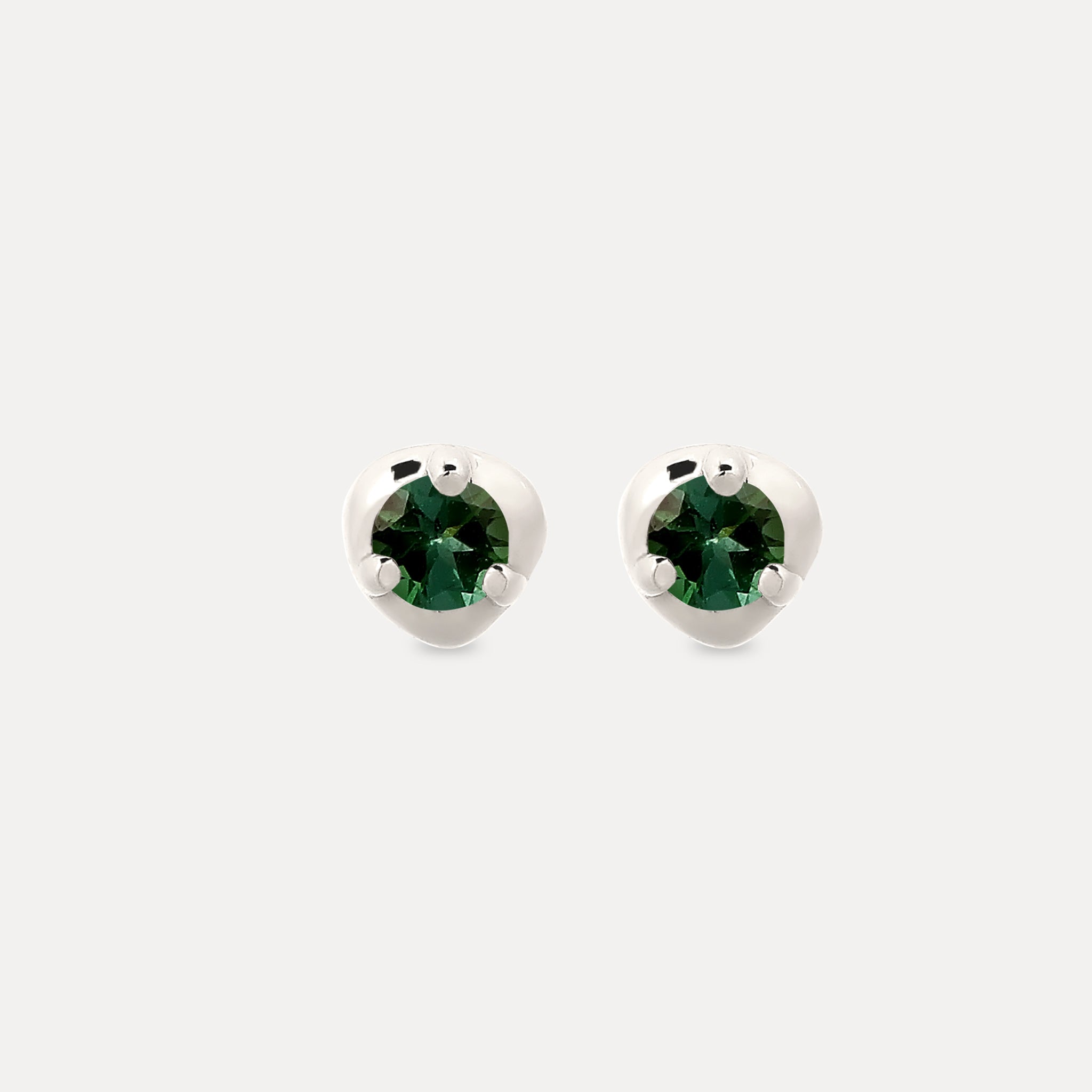 Mini Birthstone Stud Earrings