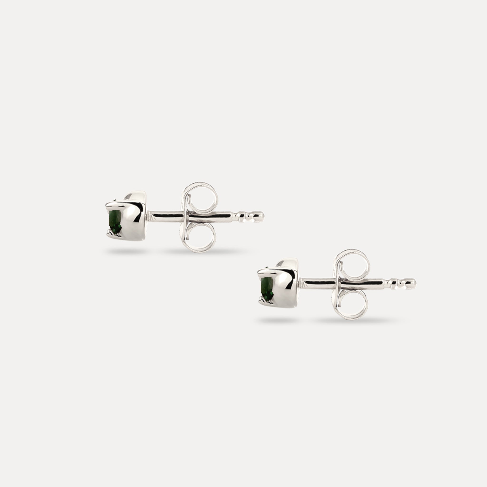 Mini Birthstone Stud Earrings