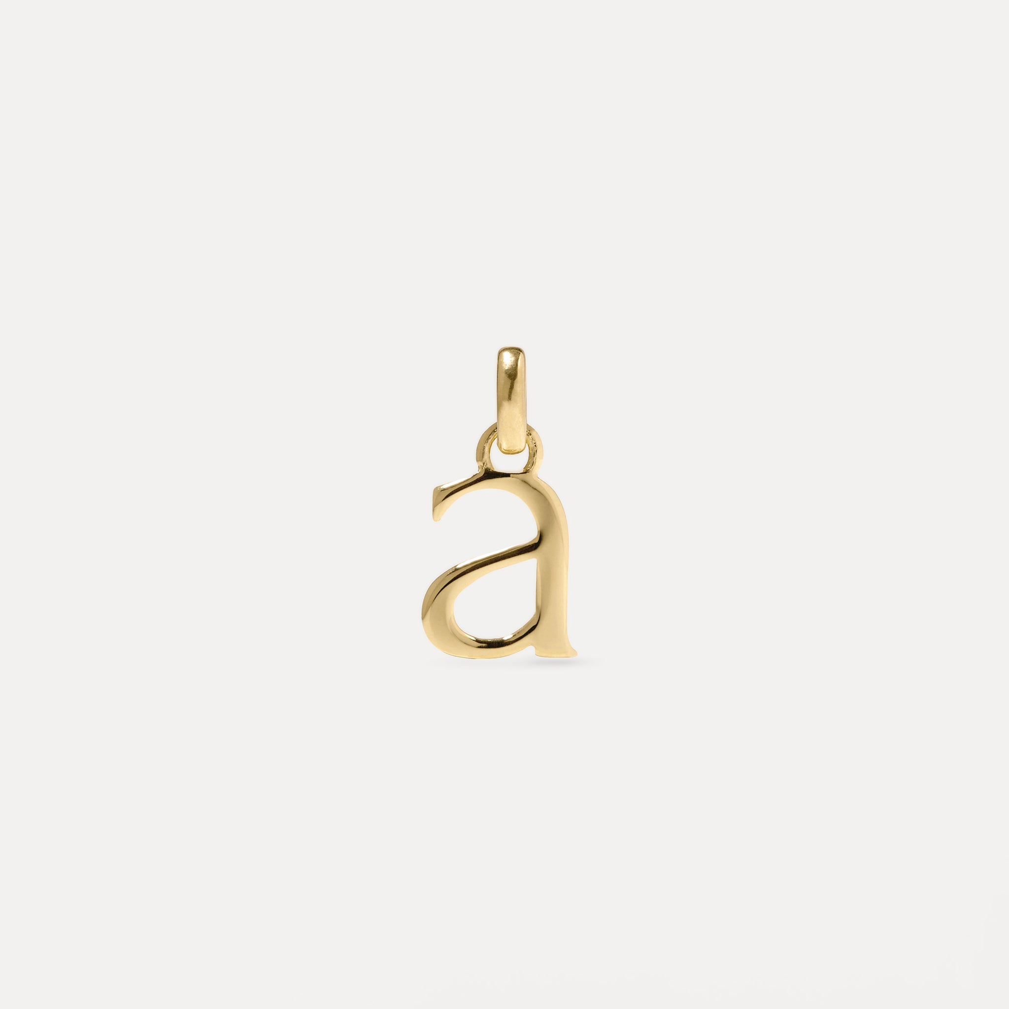 Initial Pendant 14ct Solid Gold