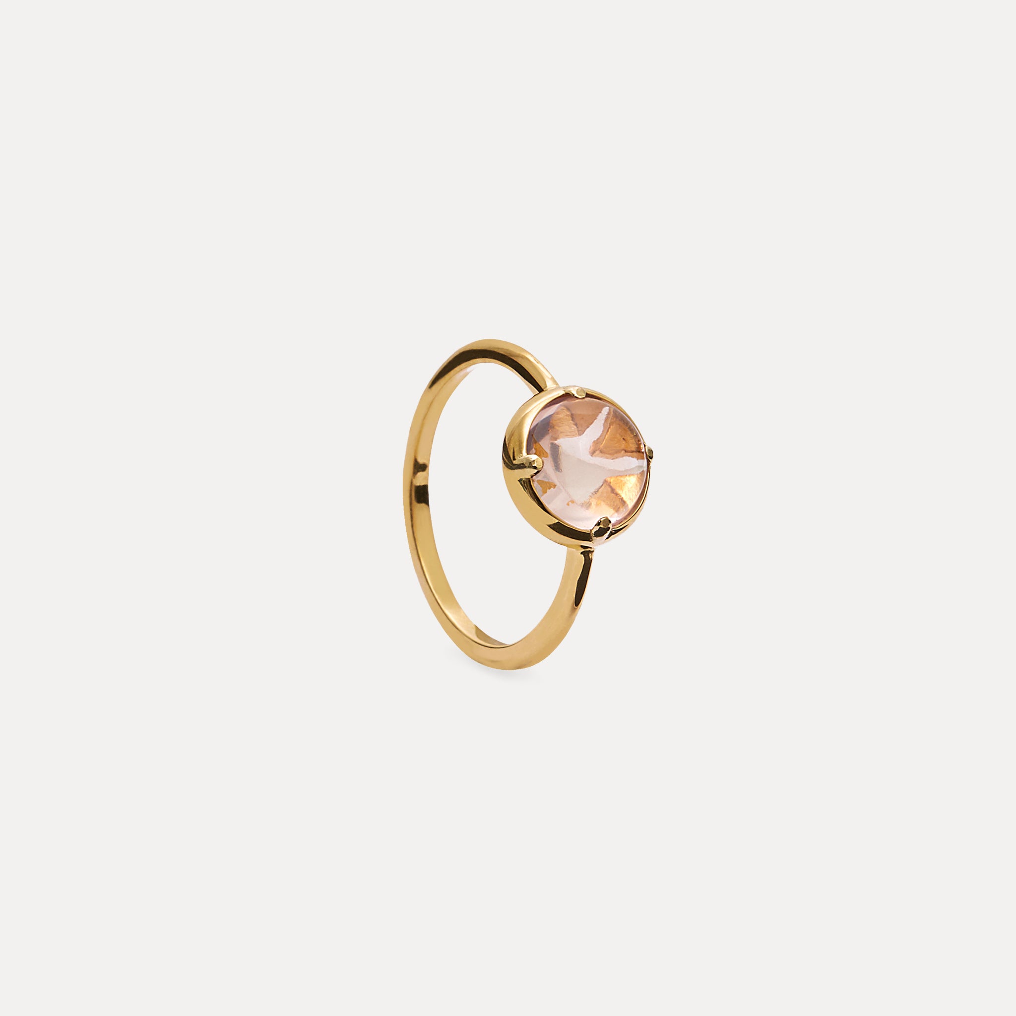 Instants of Love Ring Rose Quartz