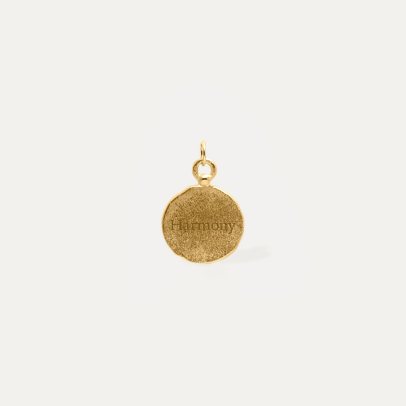 Engravable Fluid Medallion Necklace - Matte