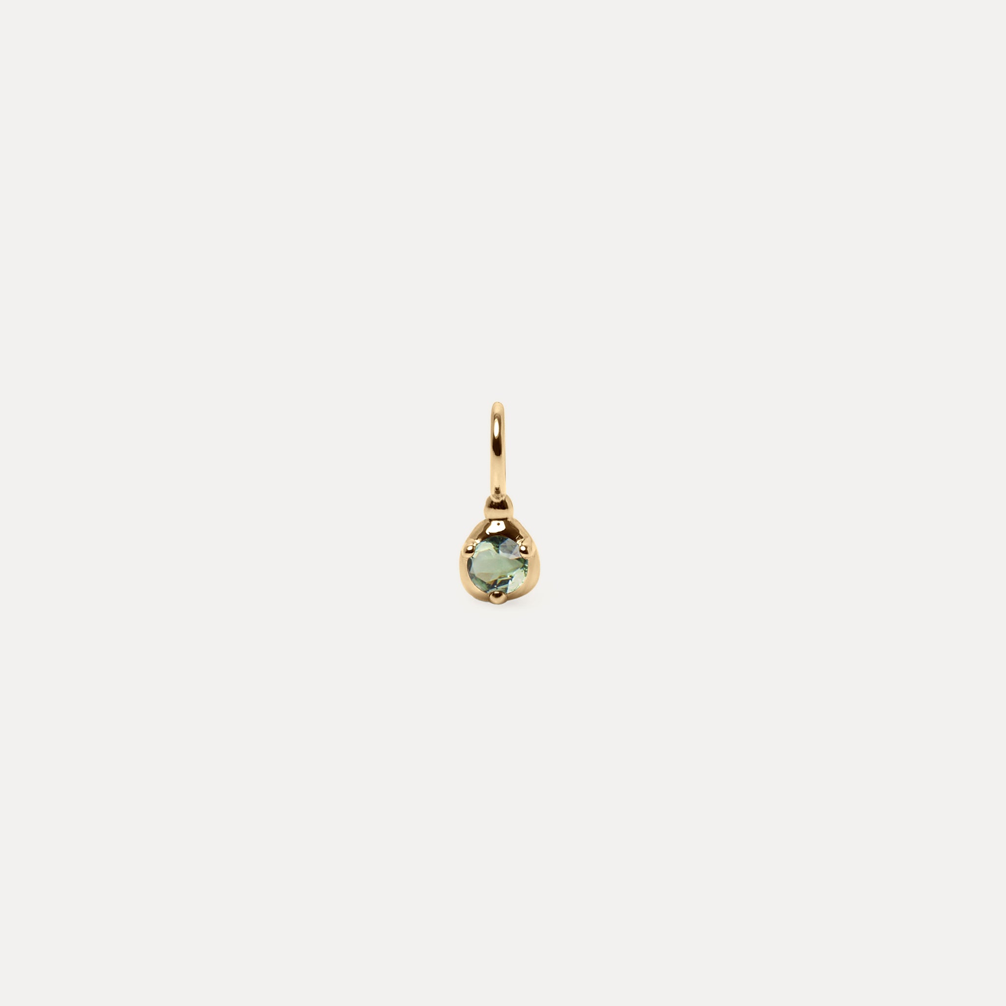 Mini Birthstone Pendant | 14k Gold