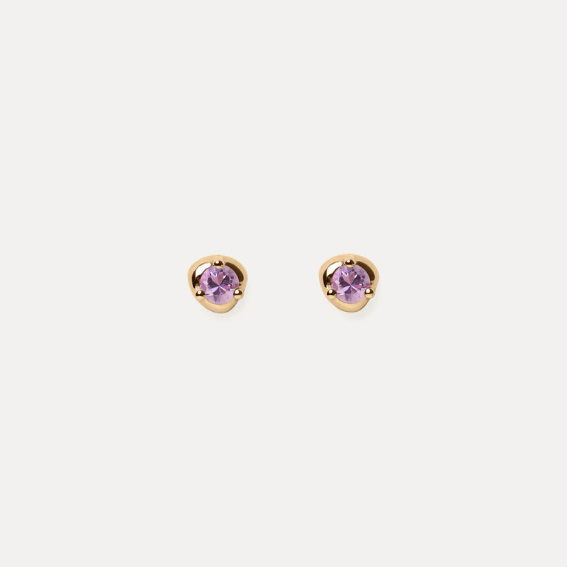 Mini Birthstone Studs