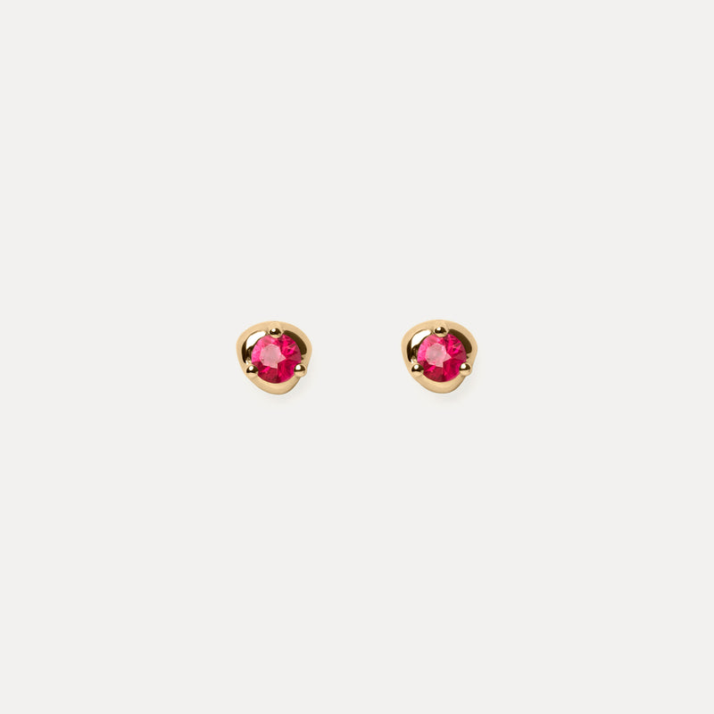 Mini Birthstone Studs