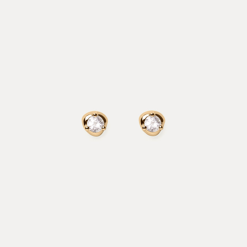 Mini Birthstone Studs