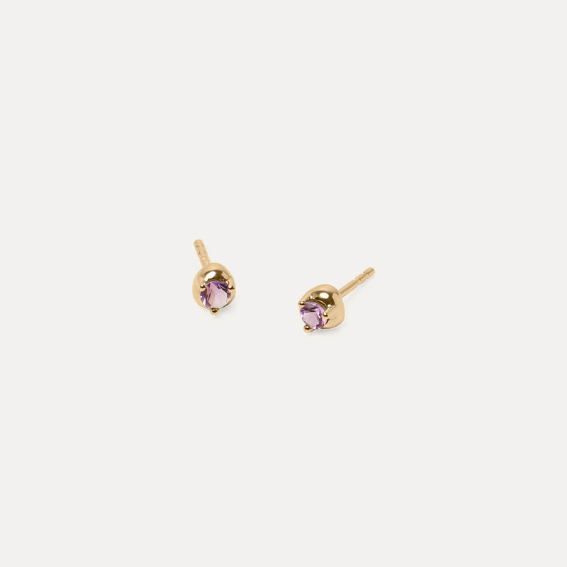 Mini Birthstone Studs