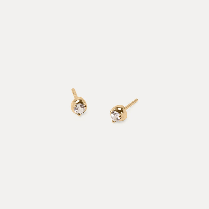 Mini Birthstone Studs