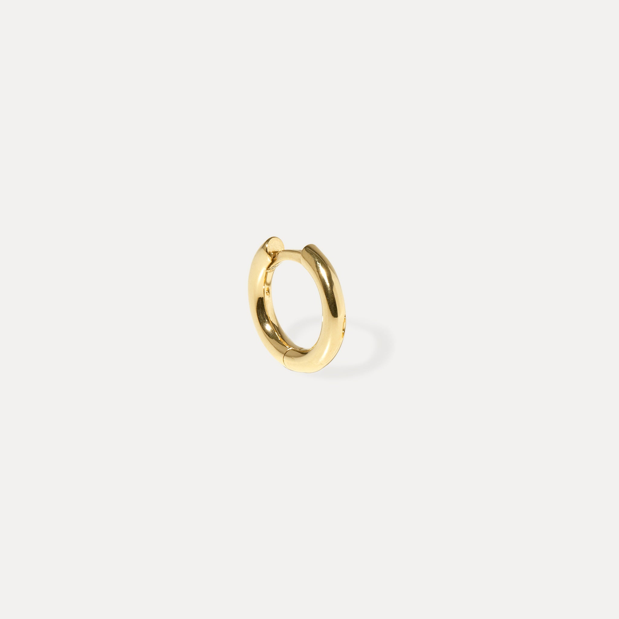 Mini Bold Huggies - Single | 14k Gold