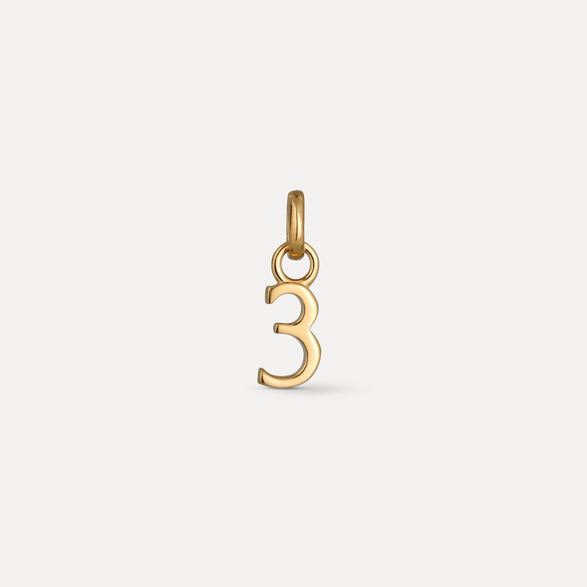 Mini Number Pendant