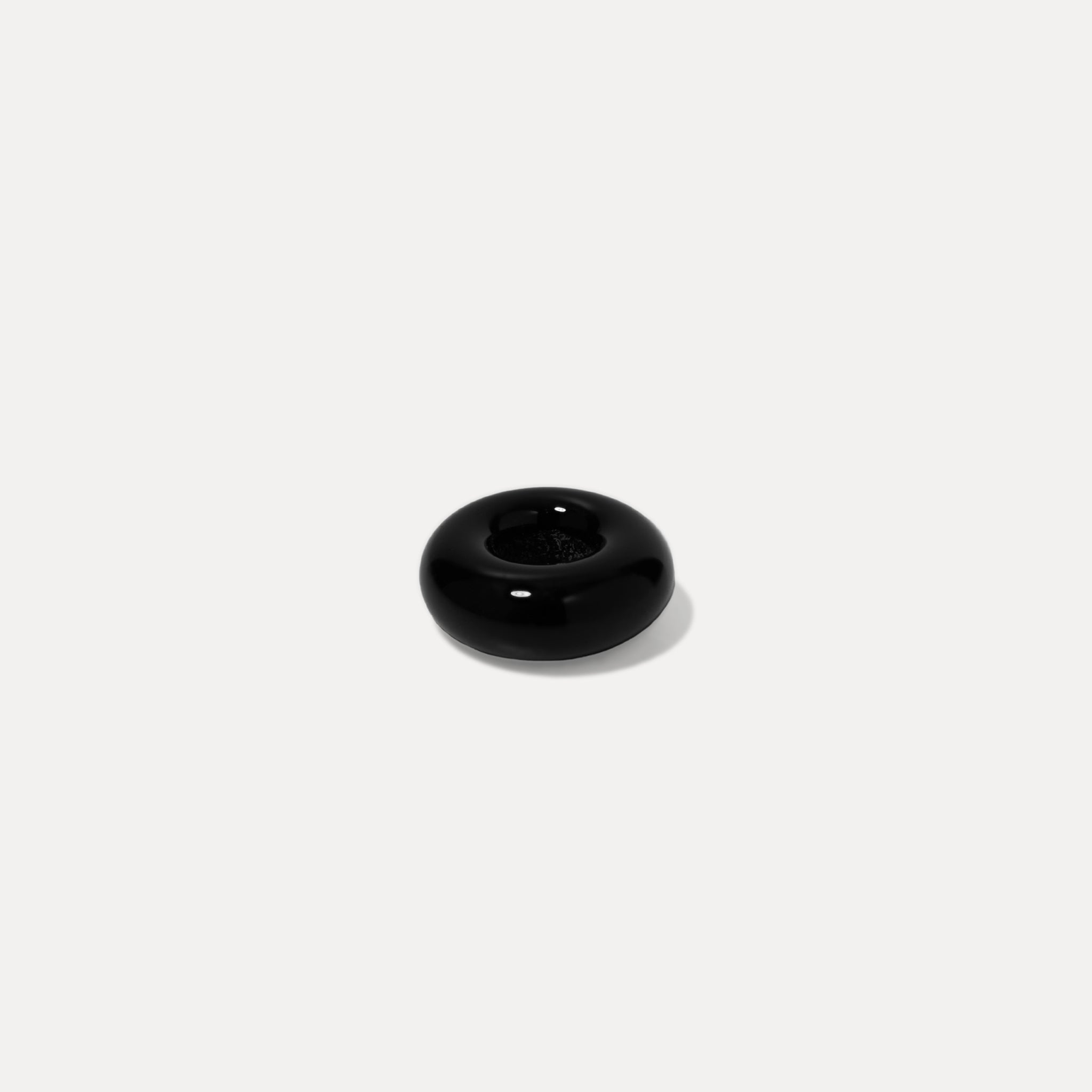 Mini Murano Glass Black - Single