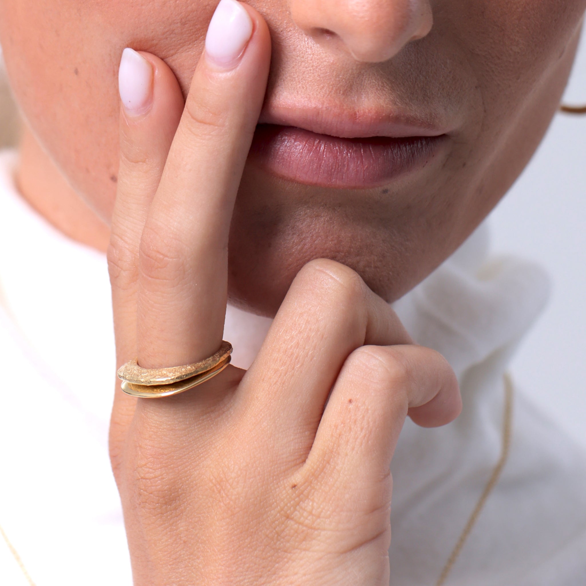 Contour Ring - Antique