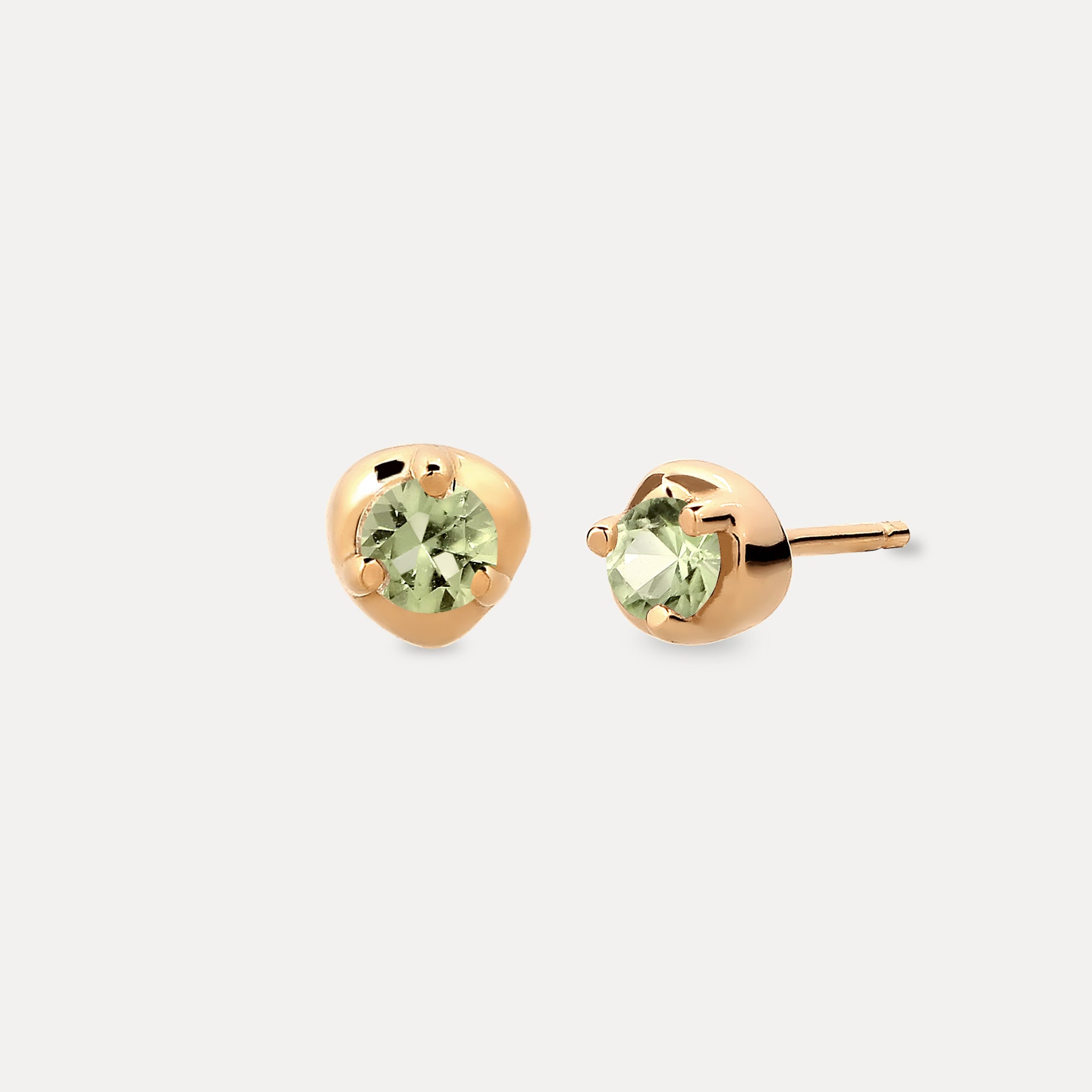 Mini Birthstone Stud Earrings