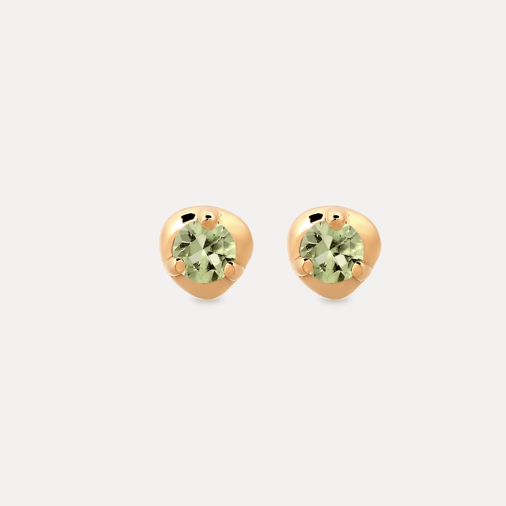 Mini Birthstone Stud Earrings