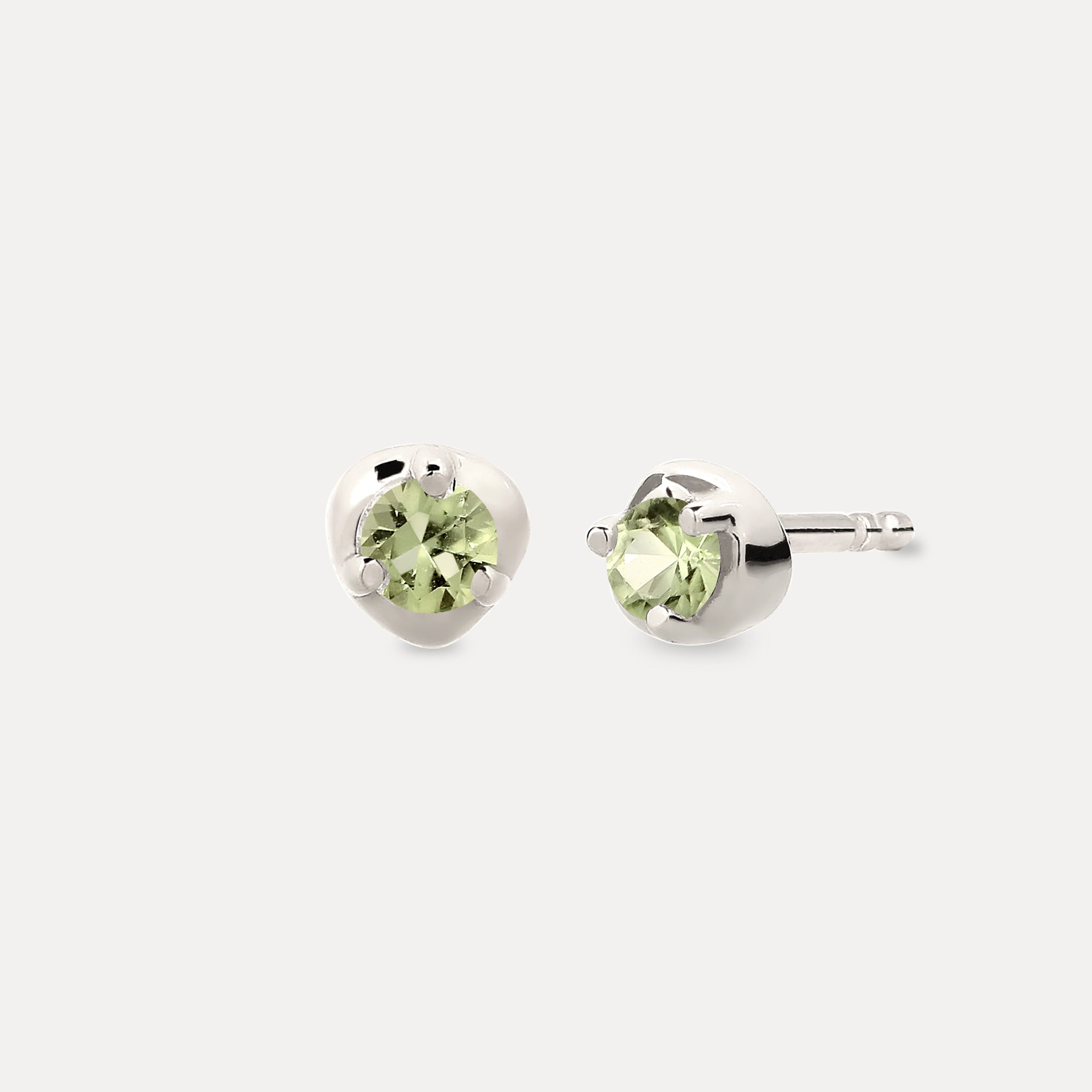 Mini Birthstone Stud Earrings
