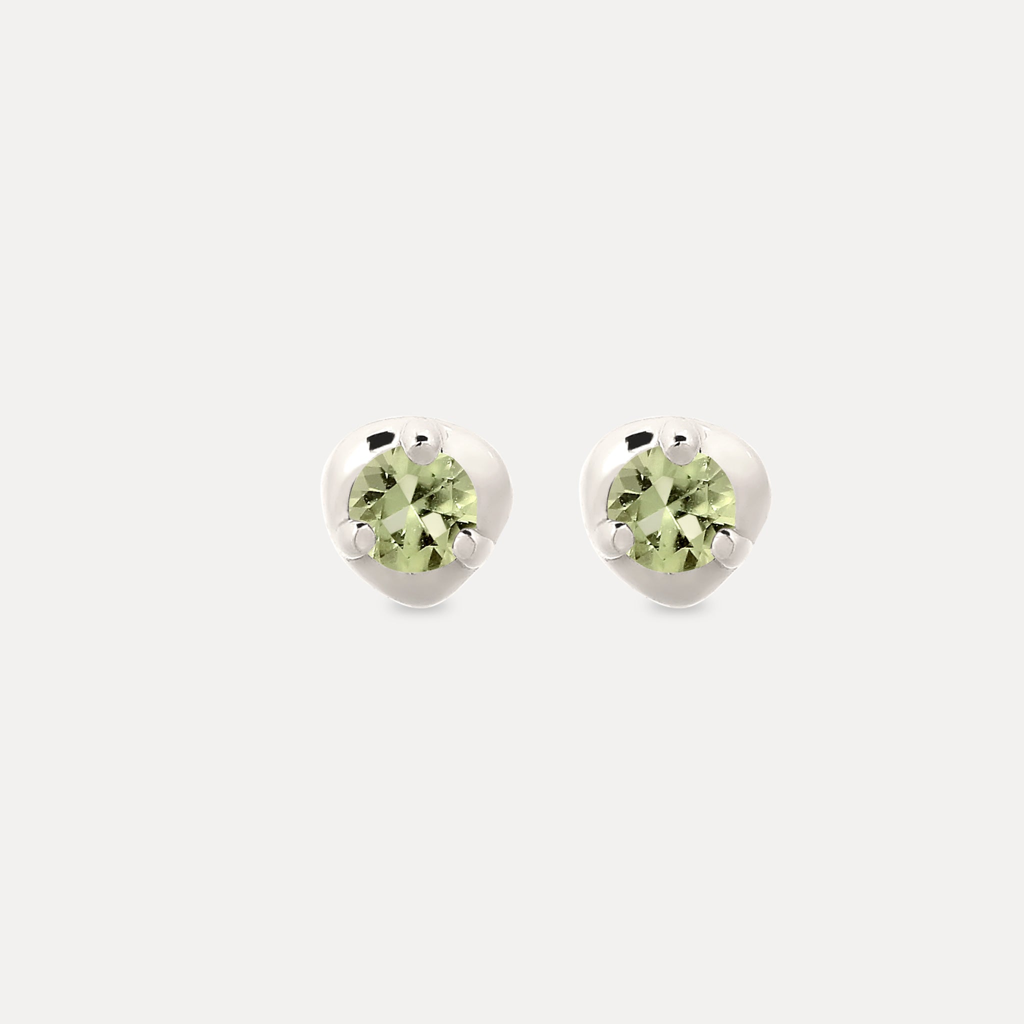 Mini Birthstone Stud Earrings