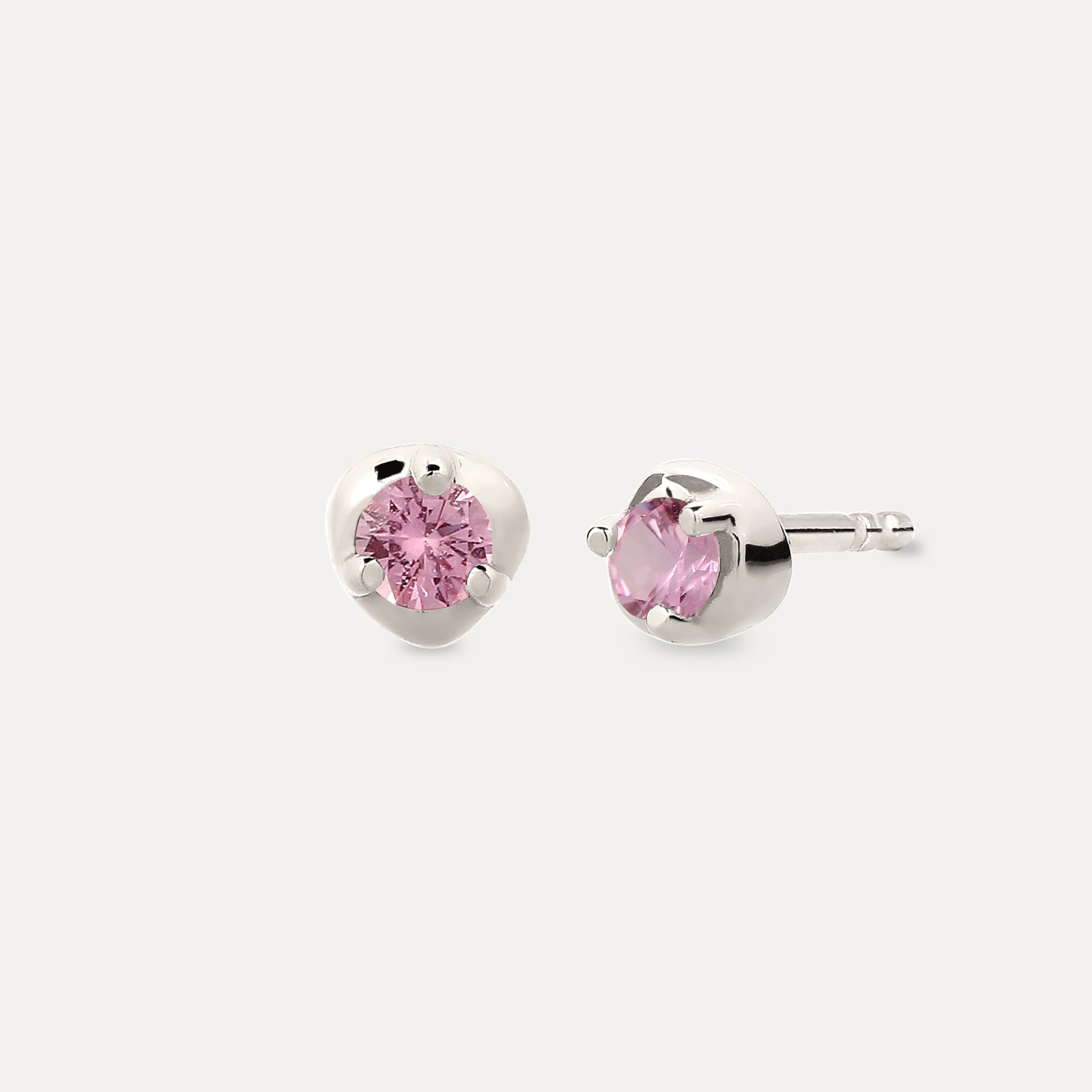 Mini Birthstone Stud Earrings