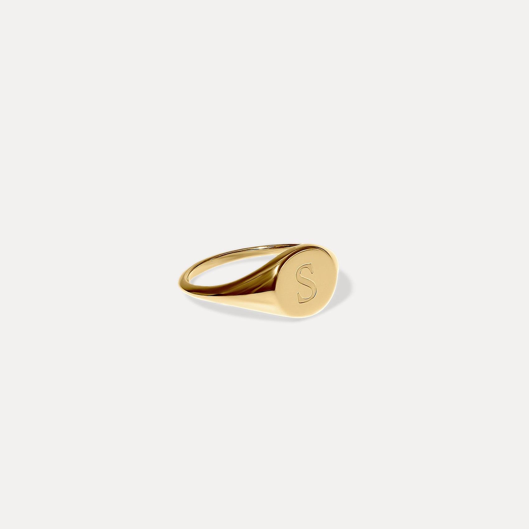 Engravable Pinky Signet Ring