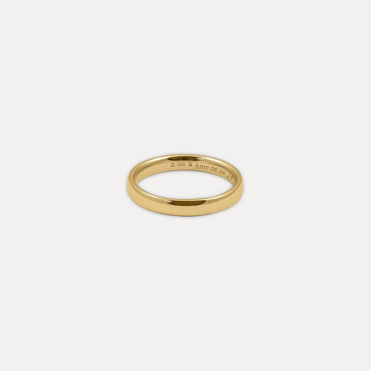 Round Fair Band | 14k Gold