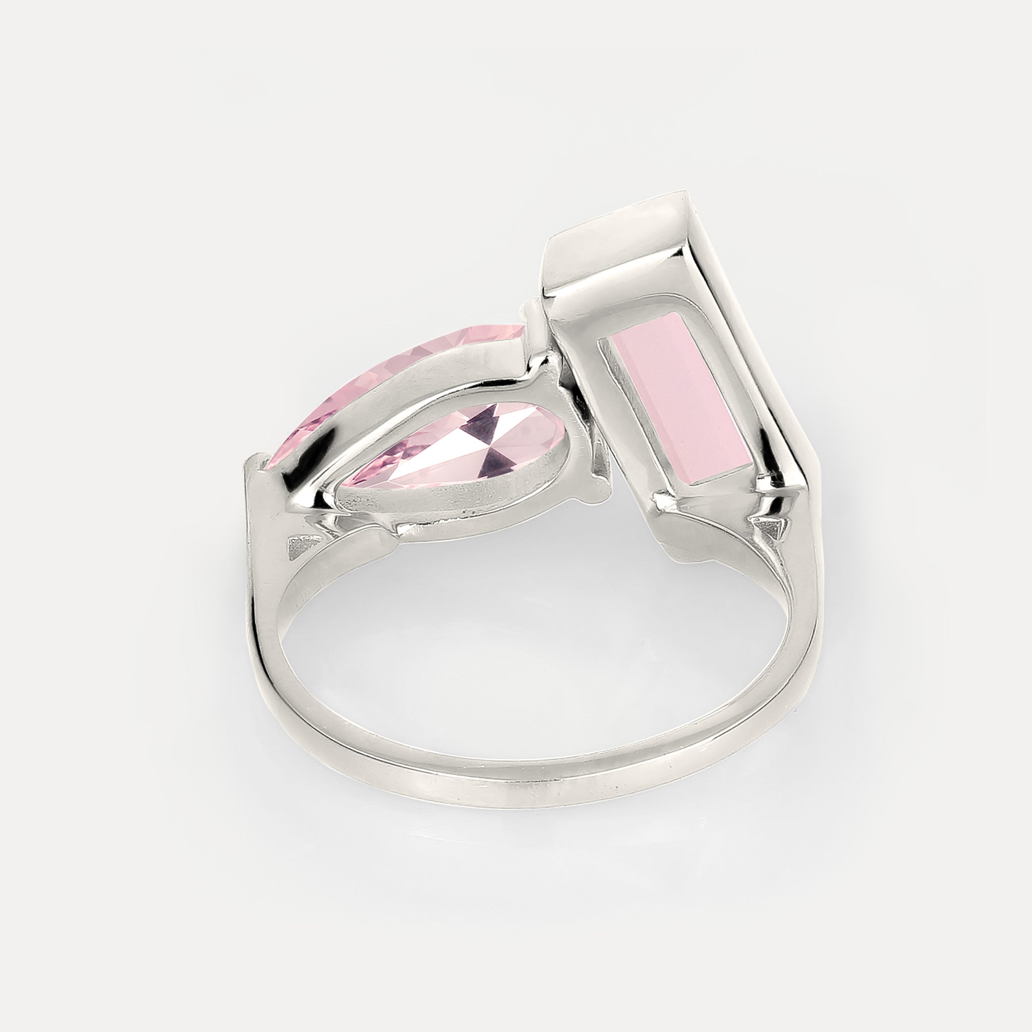 Rose Quartz Balance Ring