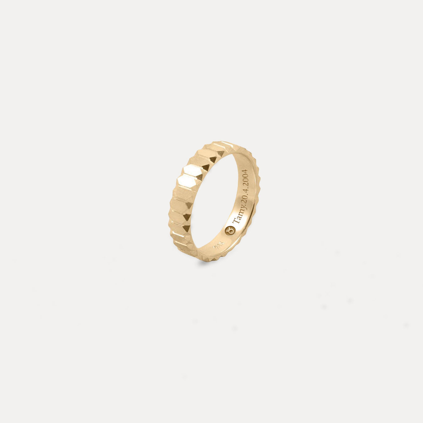 Scale Fair Band | 14k Gold