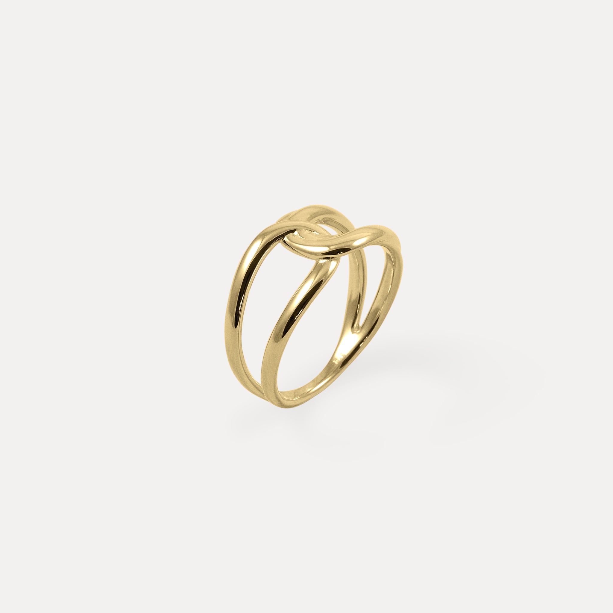 Bonds Endless Ring - 14k Solid Gold