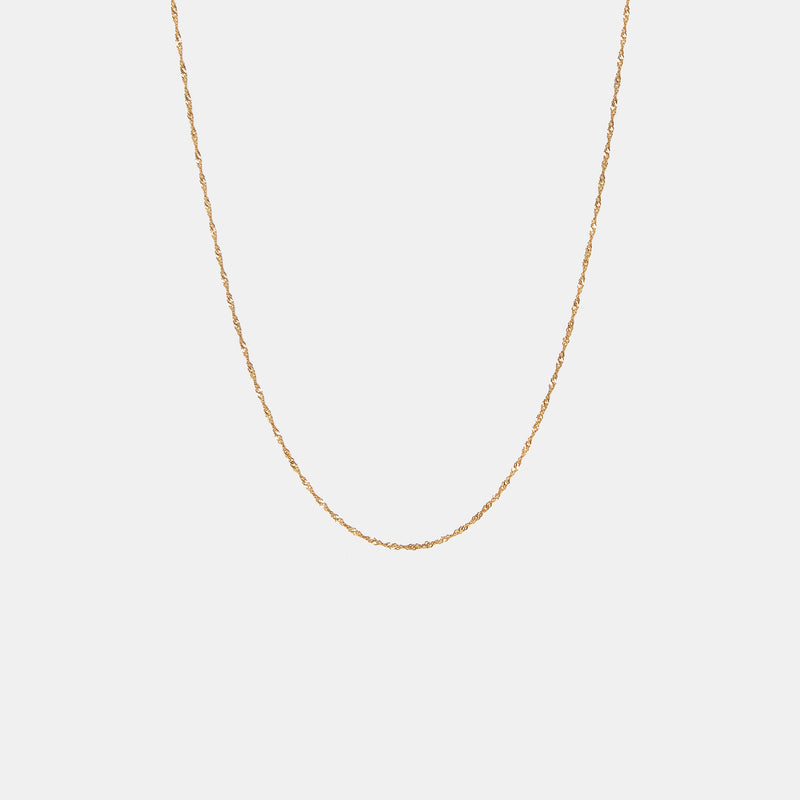 Singapore 14k Solid Gold
