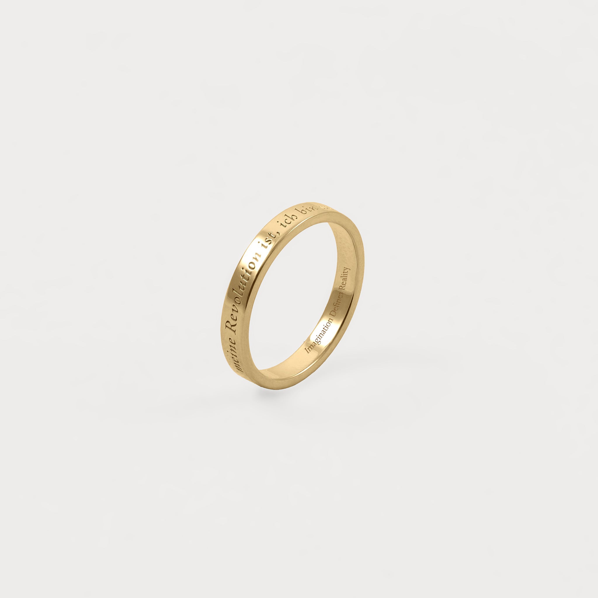 Soft Revolution Ring | 14k Gold