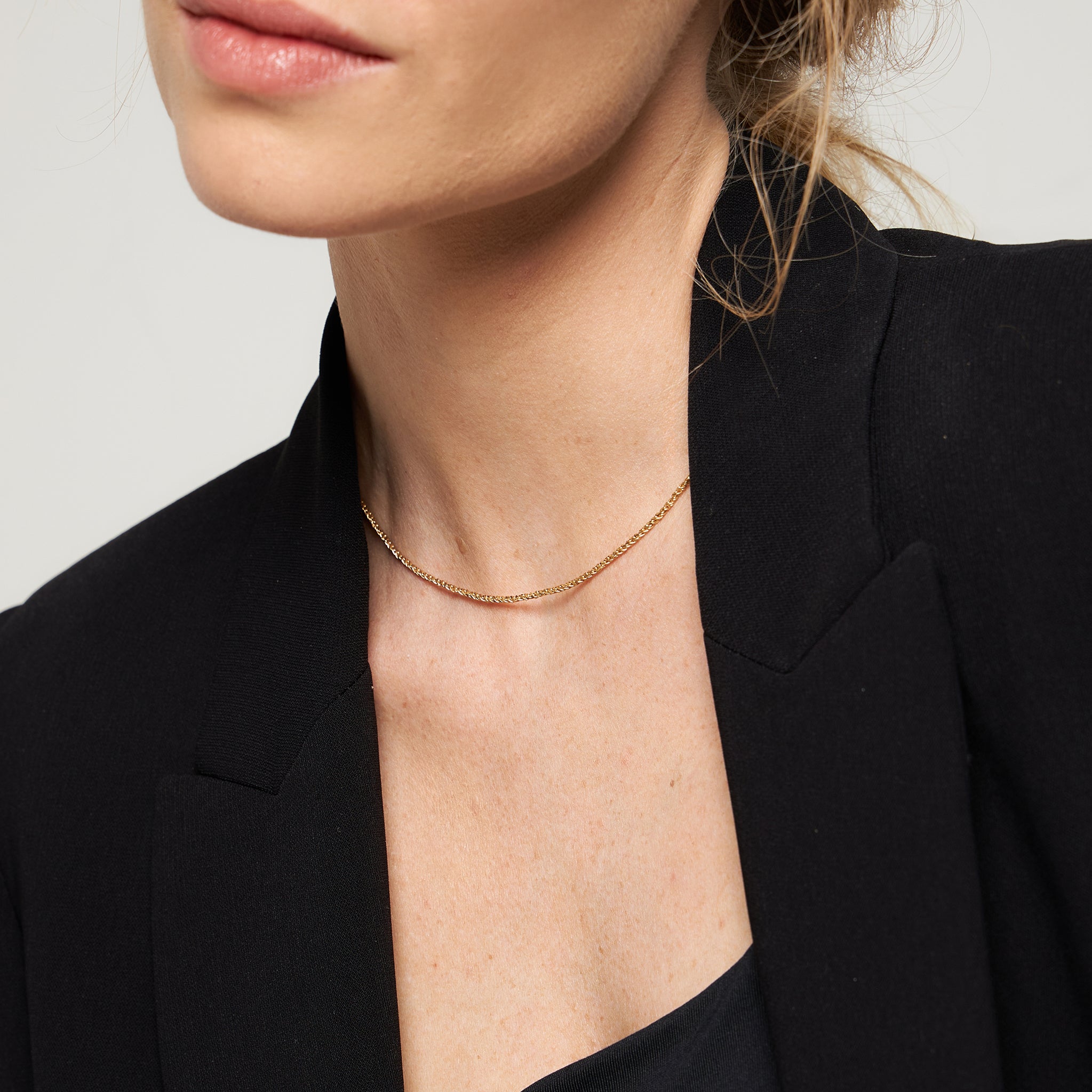 Spiral Chain Choker