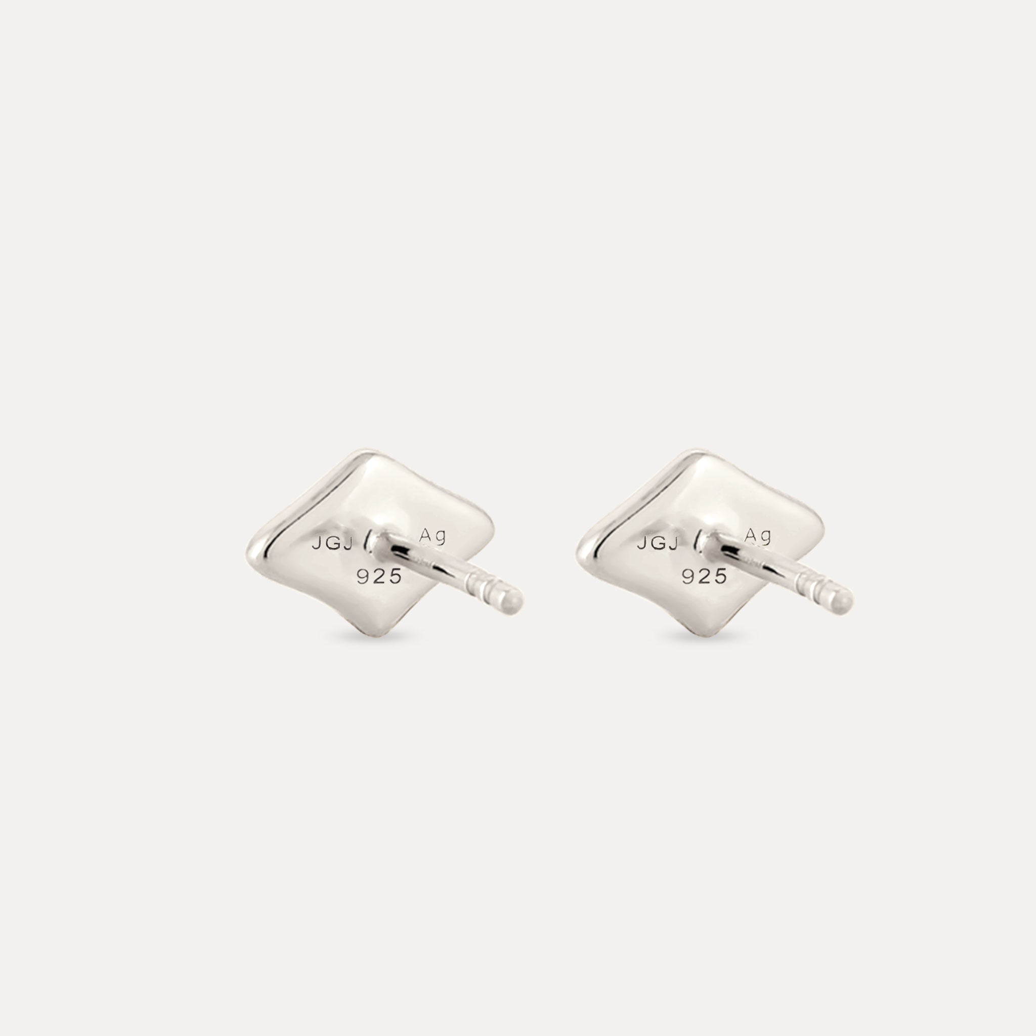 White Sapphire Supernova Pavé Stud Earrings